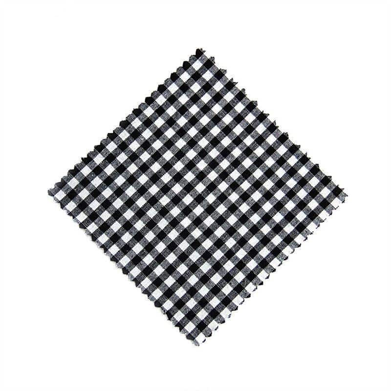 Karirani stolnjaci 12x12, kvadratni, tekstil, crna, otvor: TO38-TO53 Karirani stolnjaci 12x12, kvadratni, tekstil, crna, otvor: TO38-TO53