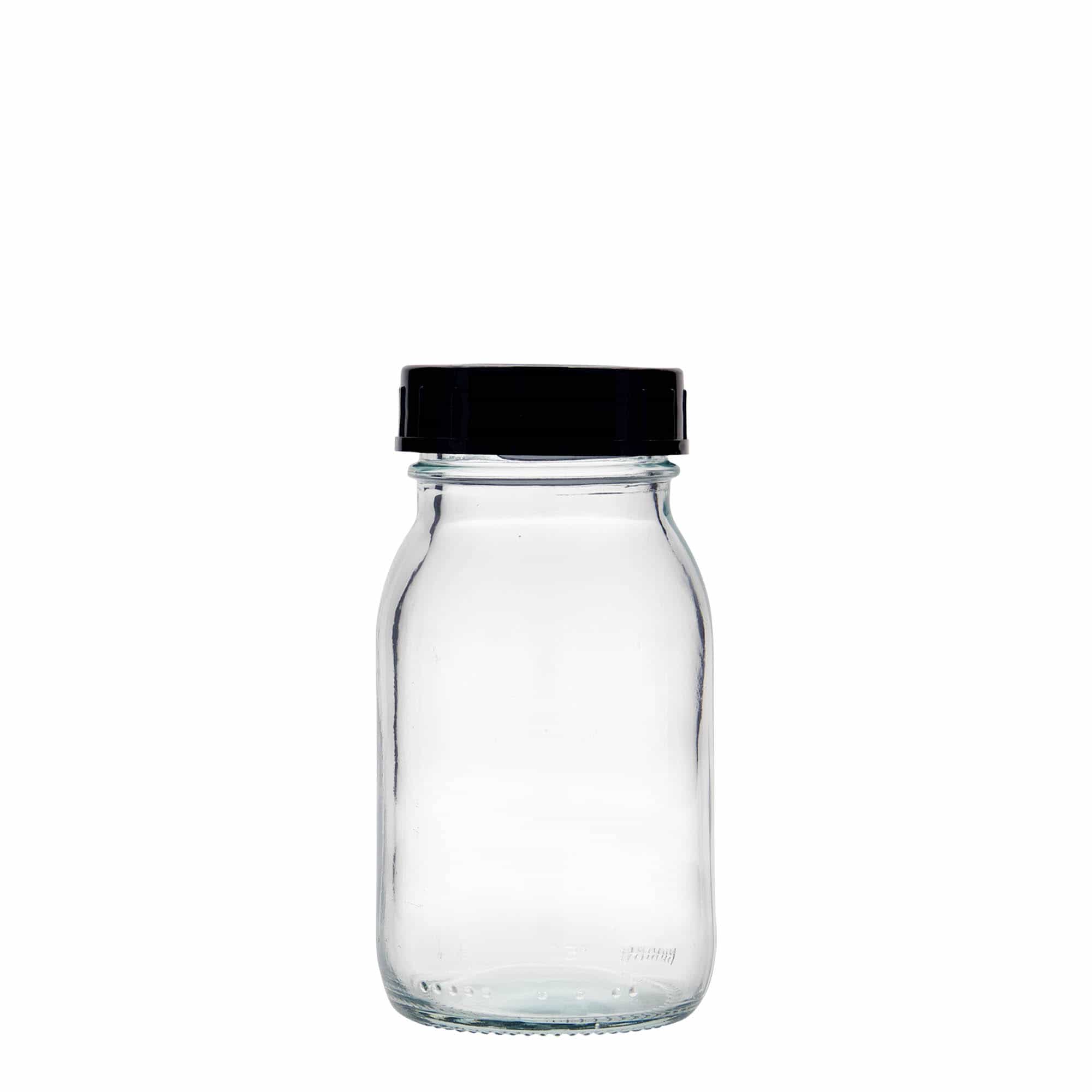 Staklenka sa širokim vratom 150 ml, otvor: DIN 45