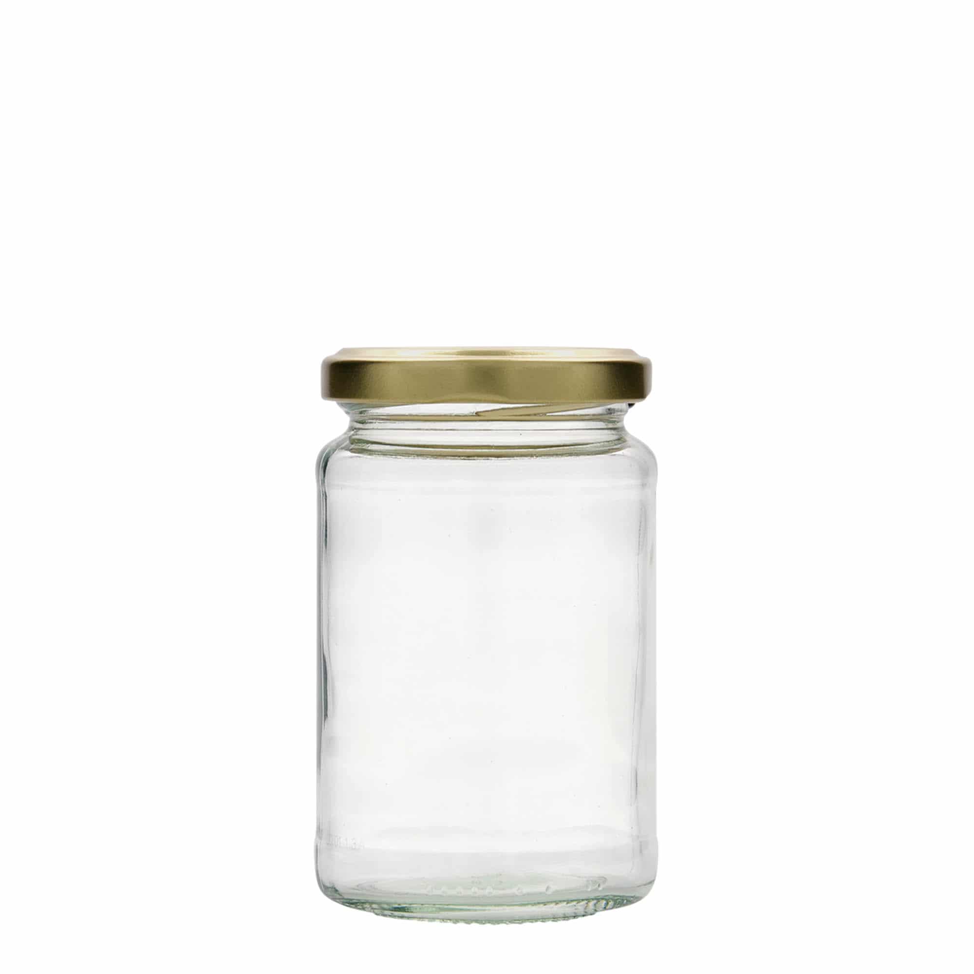 Visoka okrugla staklenka 225 ml, otvor: Twist-Off (TO 58)
