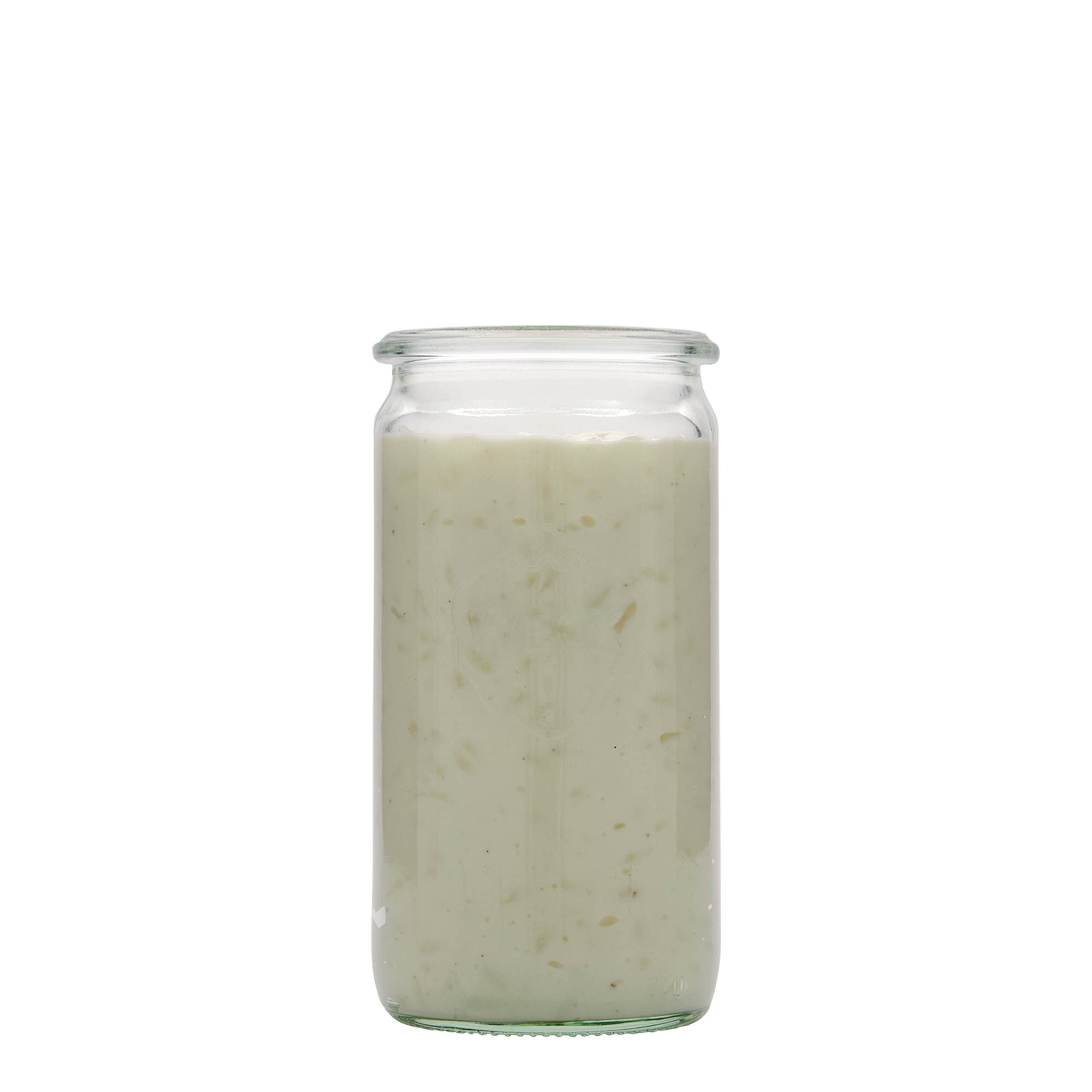 340 ml WECK cilindar staklena tegla, otvor: okrugli rub