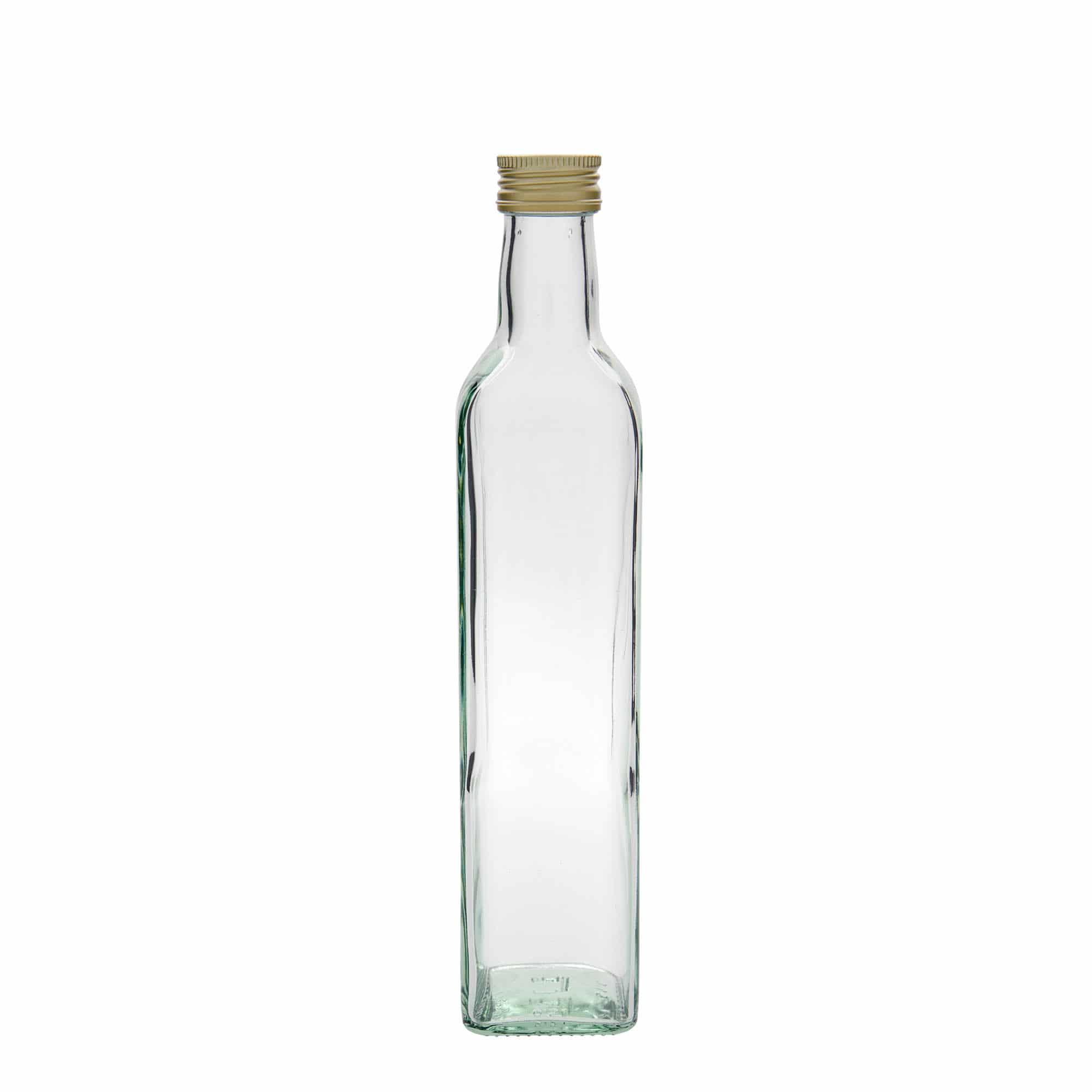 Staklena flaša 500 ml 'Marasca', kvadratna, otvor: PP 31,5
