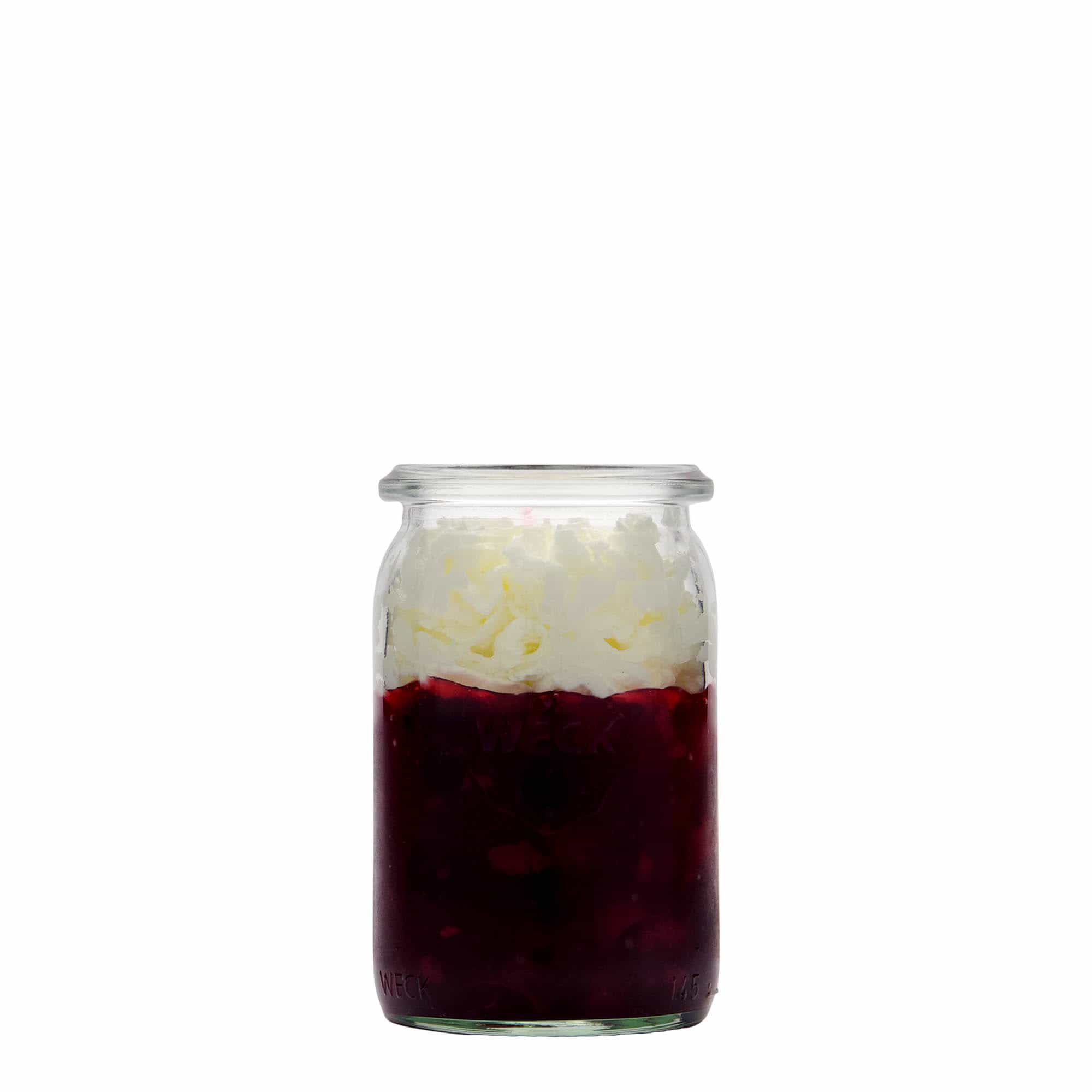 WECK cilindrična staklenka 145 ml, otvor: Okrugli rub