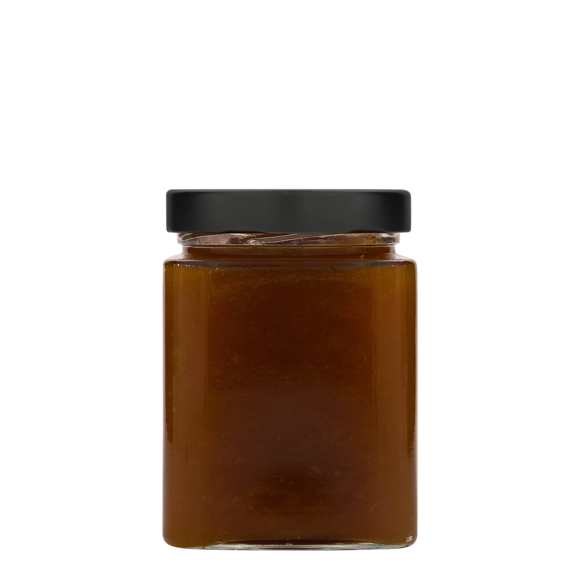 580 ml četvrtasto staklo 'Ikarus', grlo: Deep-Twist-Off (DTO 82)