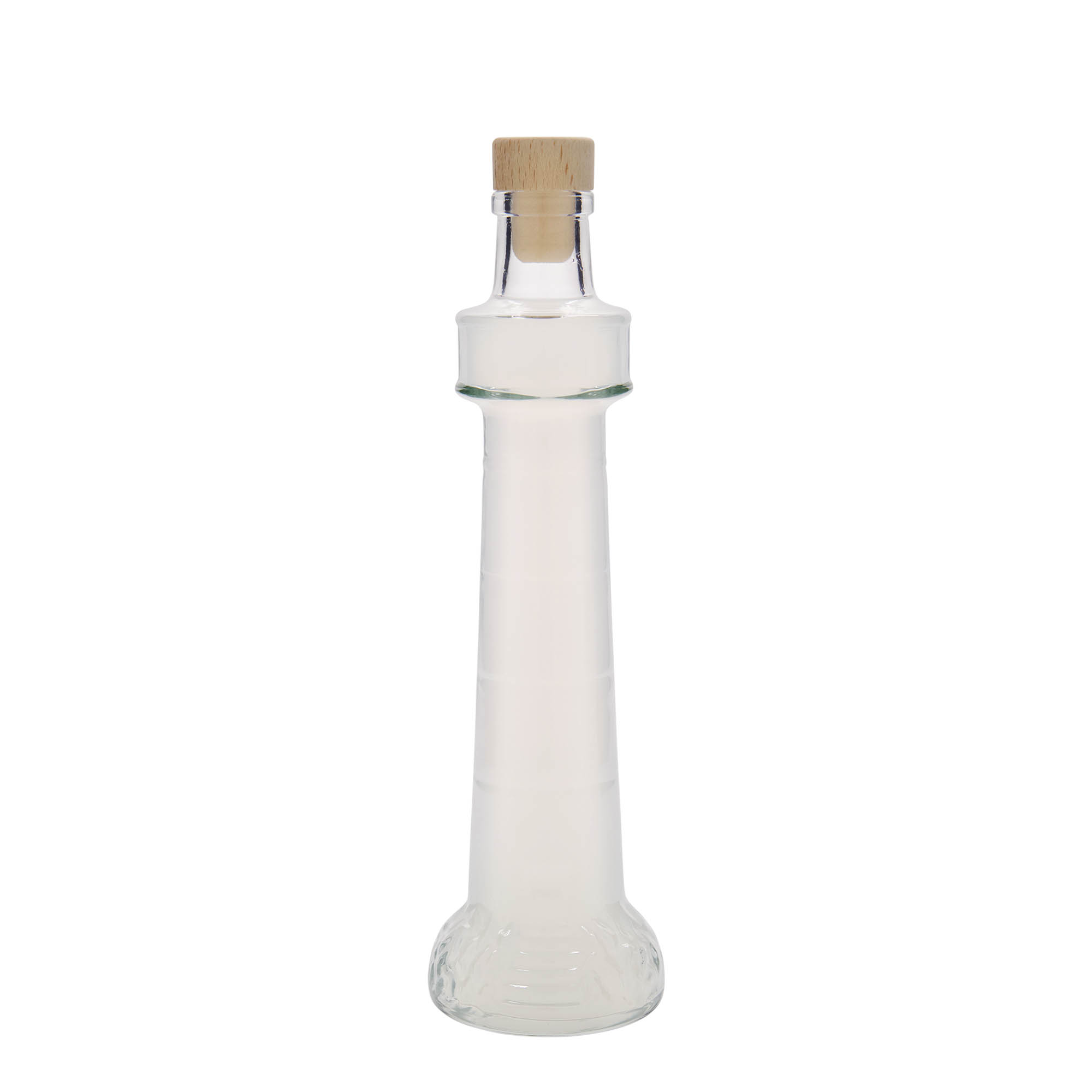 200 ml staklena boca „Leuchtturm“, grlo: pluta