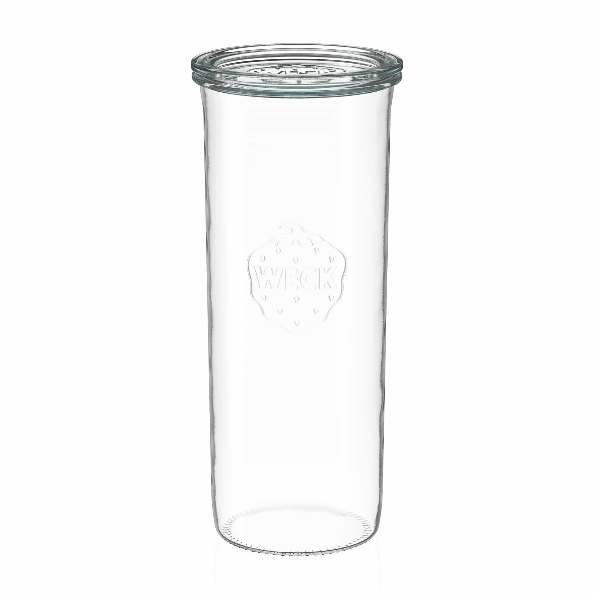 6x 1500ml WECK staklenka za preokretanje sa staklenim poklopcem RR 100