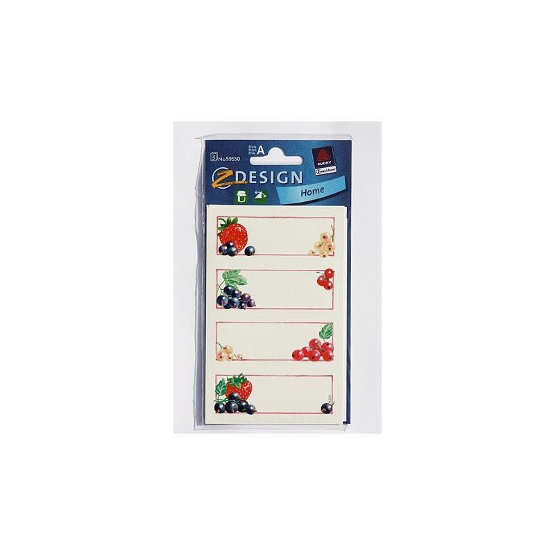 Zweckform etikete 'Ribizle', pravougaone, papir, višebojne Zweckform etikete 'Ribizle', pravougaone, papir, višebojne