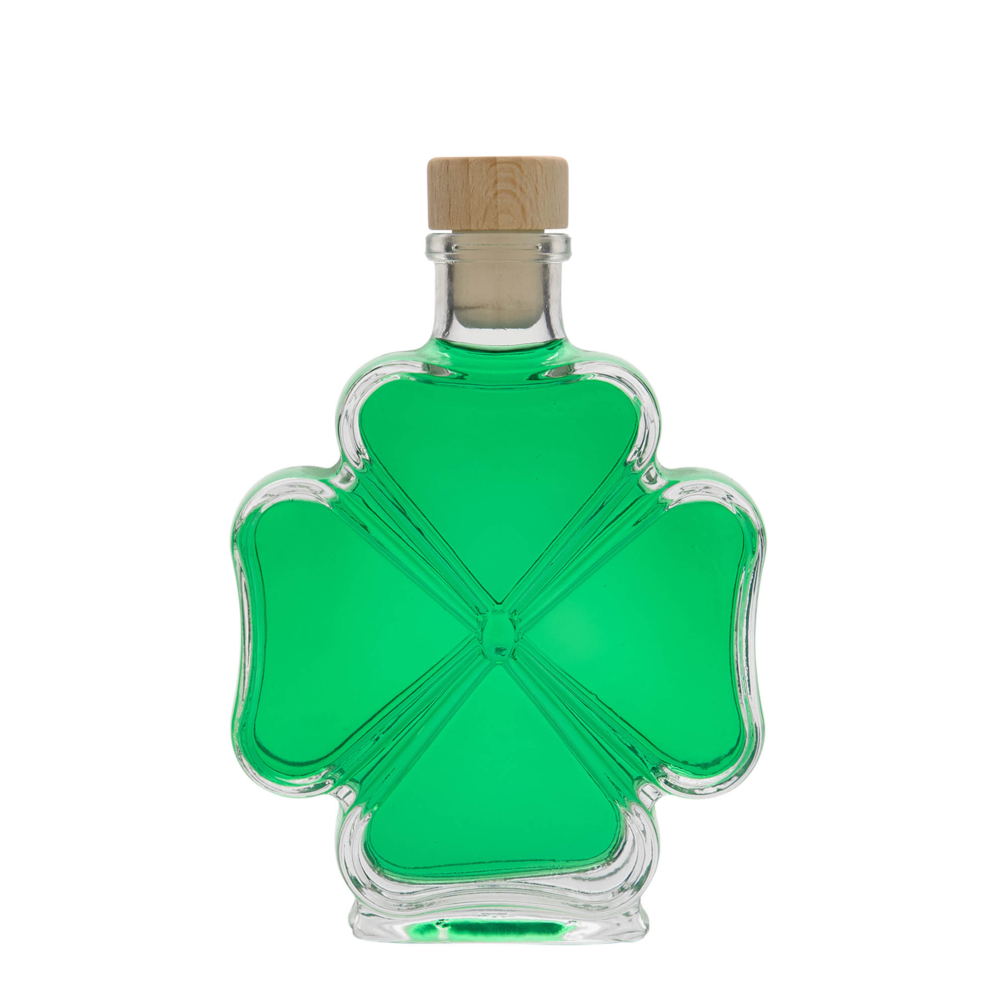 200 ml staklena boca „Kleeblatt“, otvor: čep