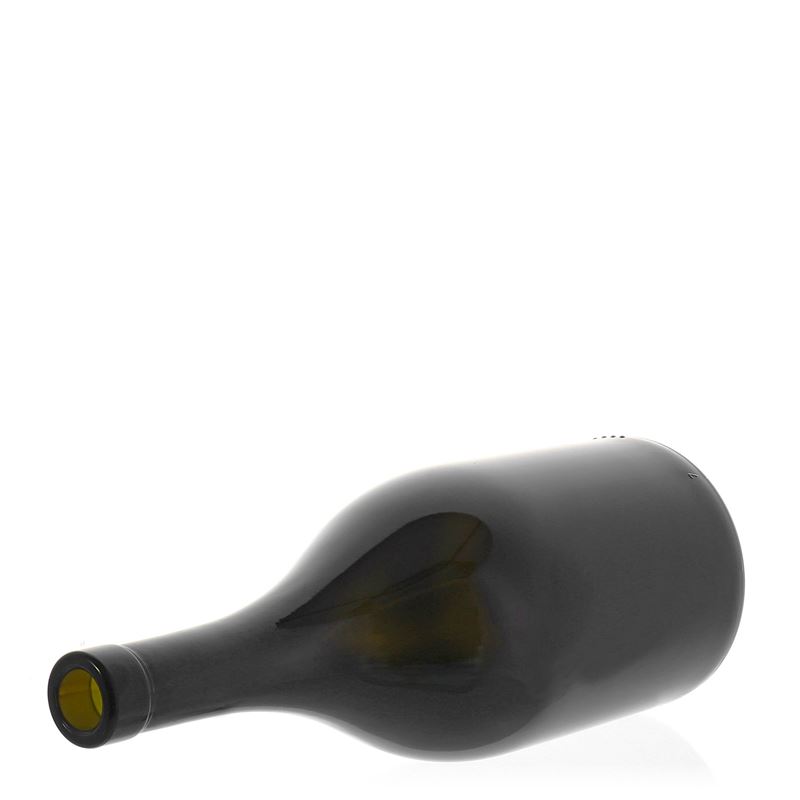 Flaša za vino 750 ml 'Exclusive', antikno zelena, otvor: Pluto
