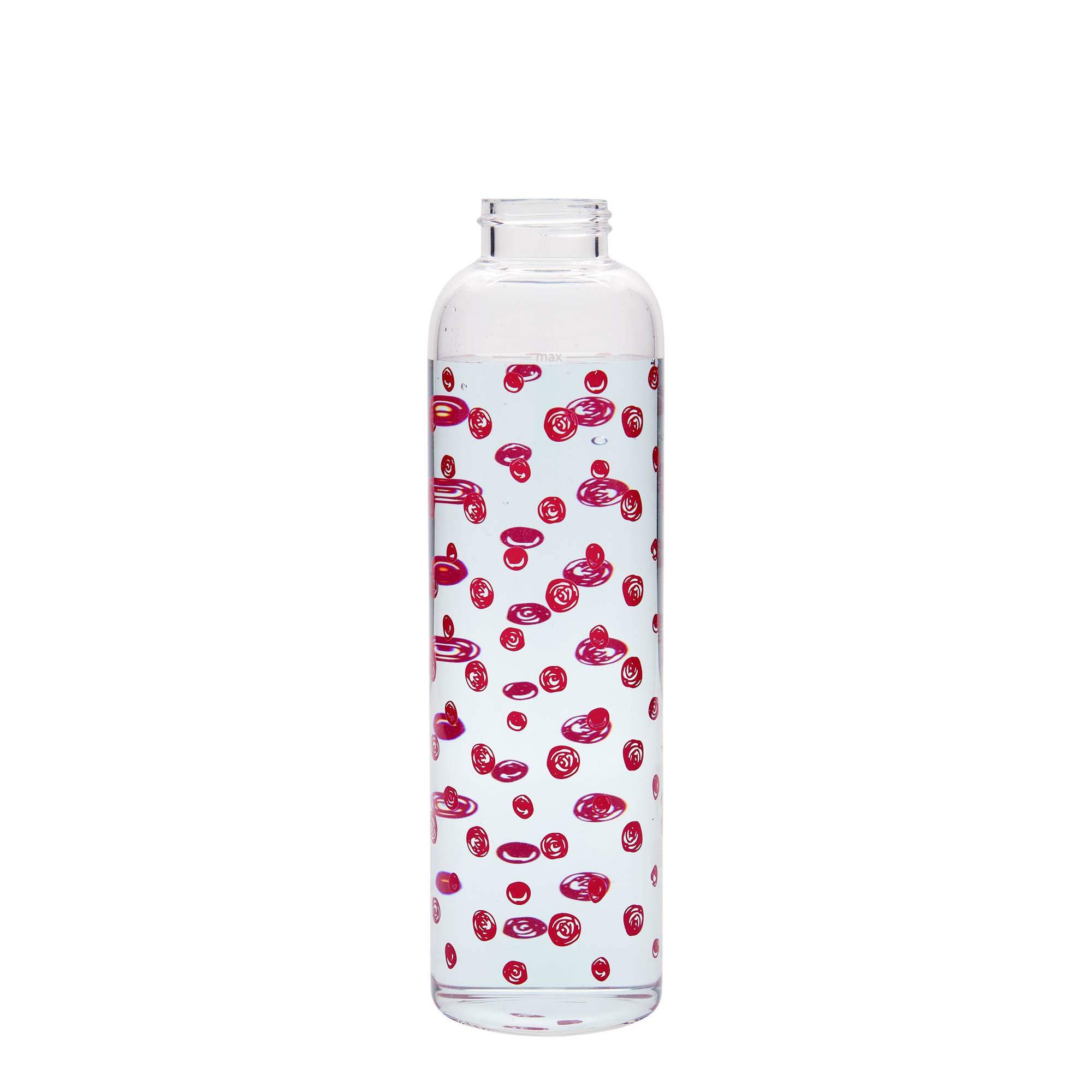 500 ml boca za piće 'Perseus - Crvene tačke', otvor: zatvarač na navoj 500 ml boca za piće 'Perseus - Crvene tačke', otvor: zatvarač na navoj