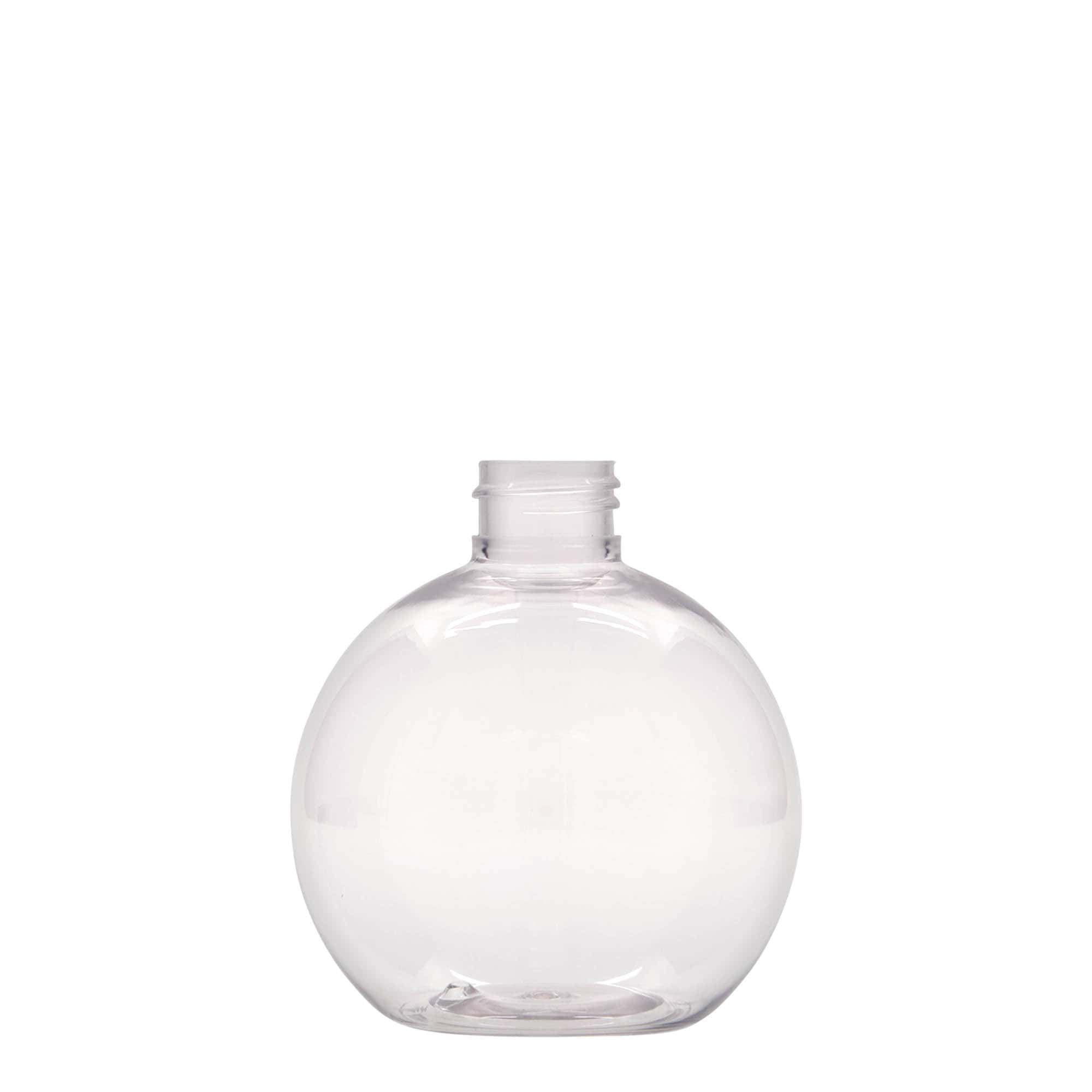 PET flaša 250 ml 'Perry', okrugla, plastika, otvor: GPI 24/410