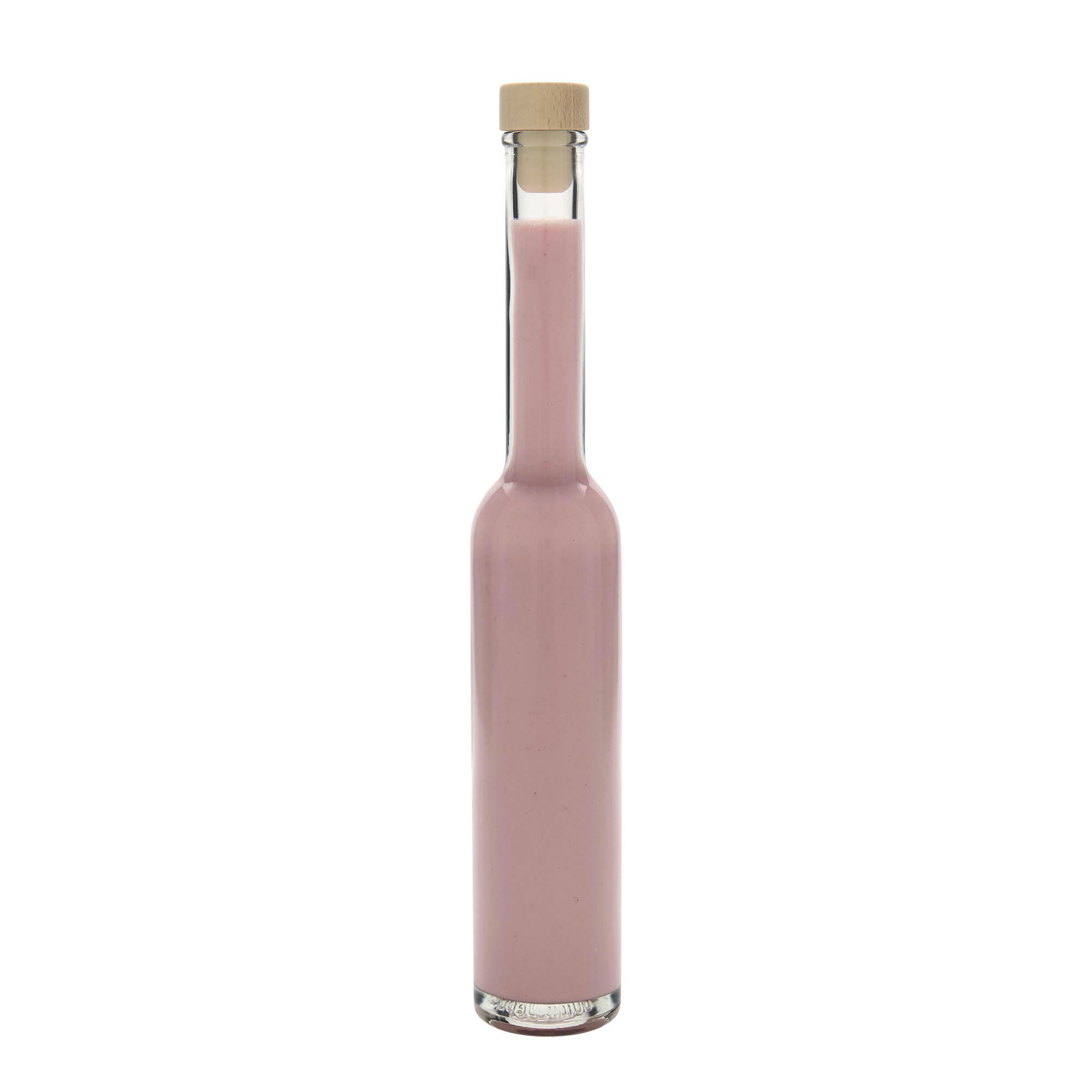 200 ml staklena boca 'Platina', otvor: čep