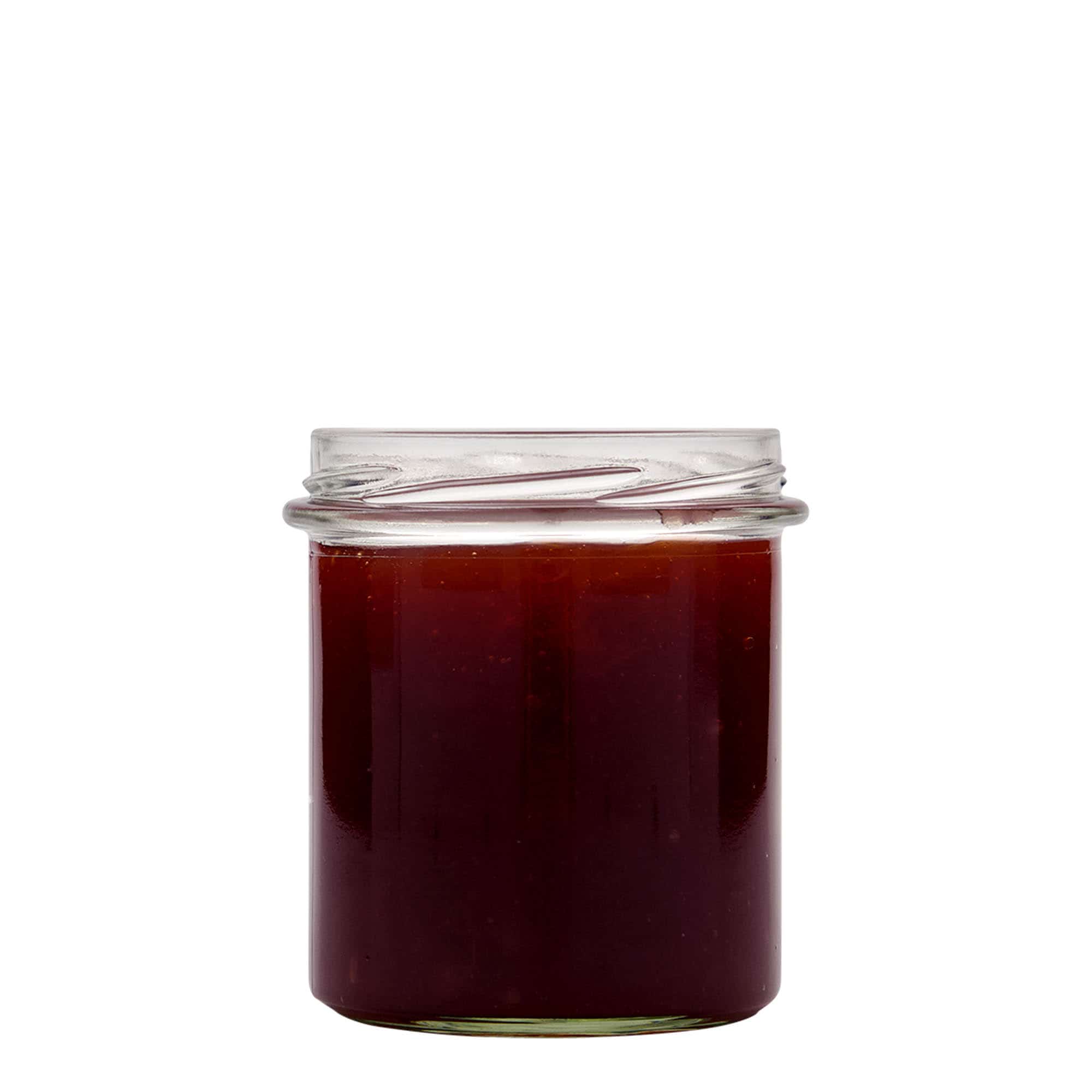 Visoka staklenka sa poklopcem 350 ml, otvor: Twist-Off (TO 82)