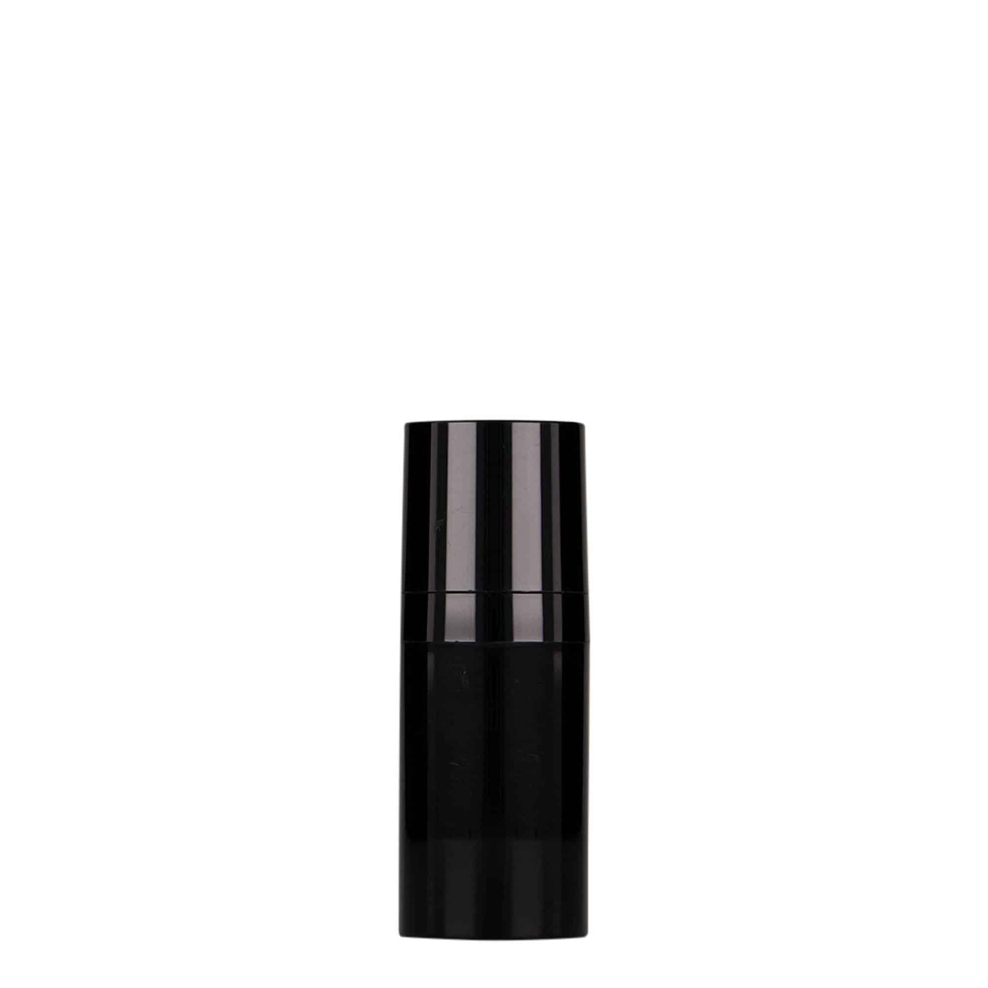 Dispenzer bez zraka 15 ml 'Micro', PP plastika, crna
