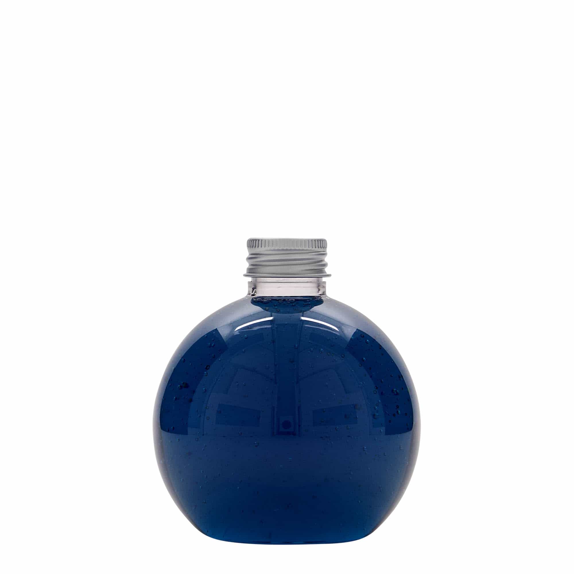 PET flaša 250 ml 'Perry', okrugla, plastika, otvor: GPI 24/410