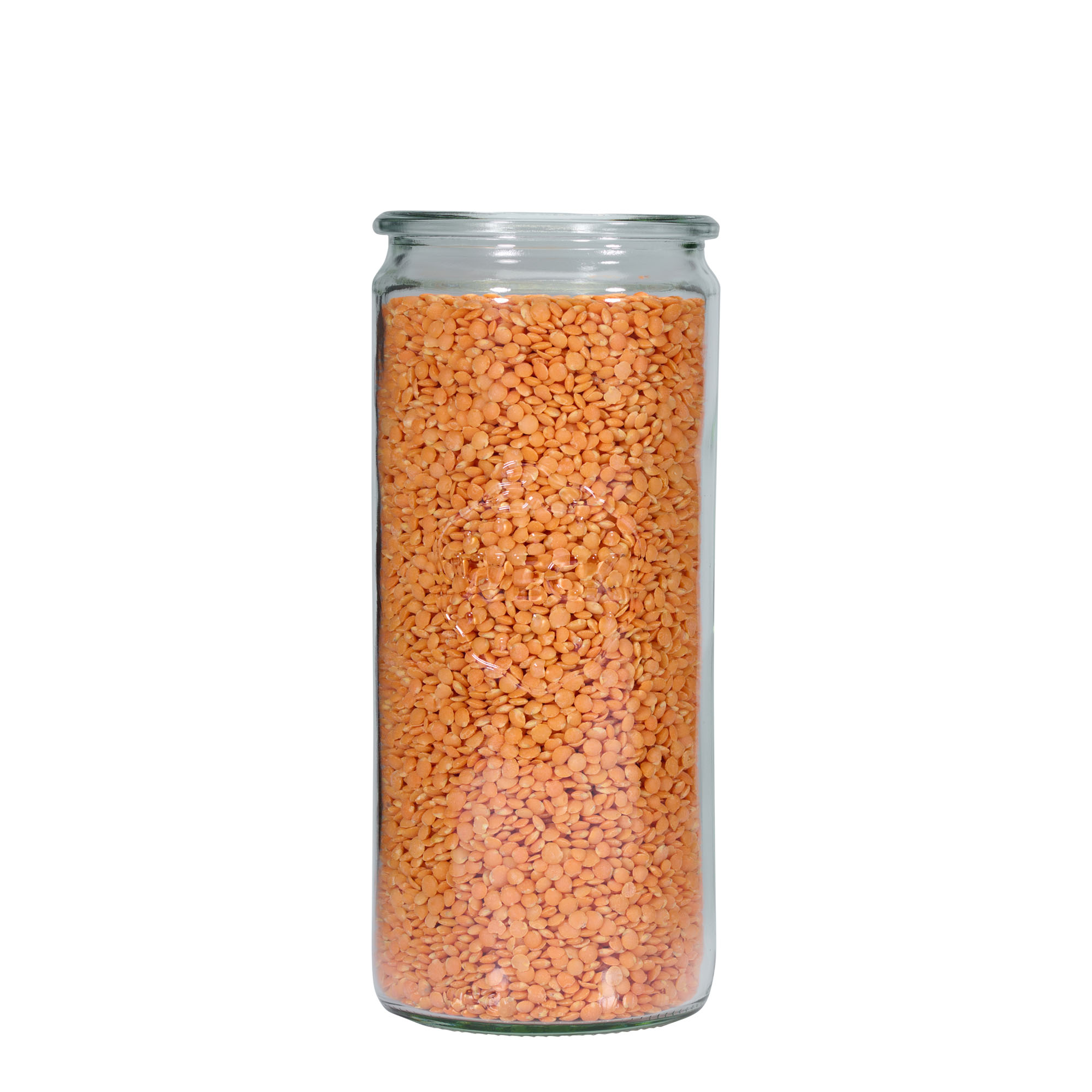 1.040 ml WECK cilindrična staklenka, otvor: okrugli rub