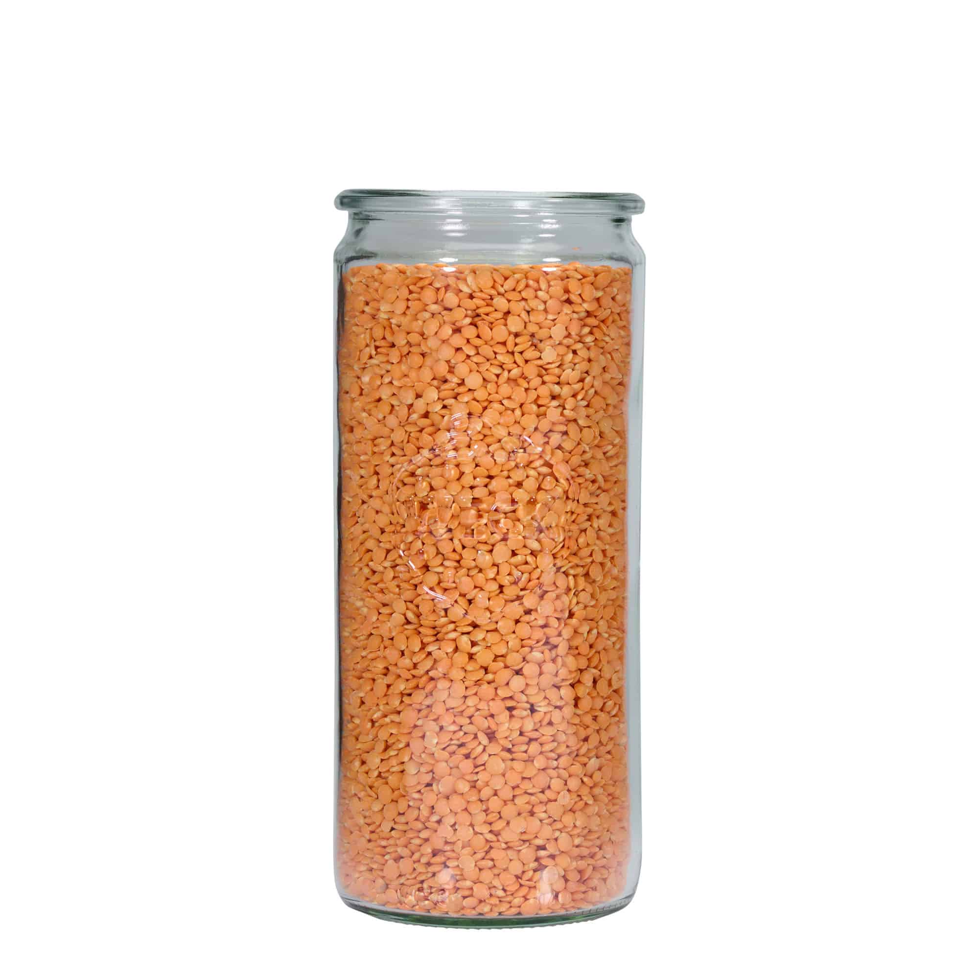 1.040 ml WECK cilindrična staklenka, otvor: okrugli rub