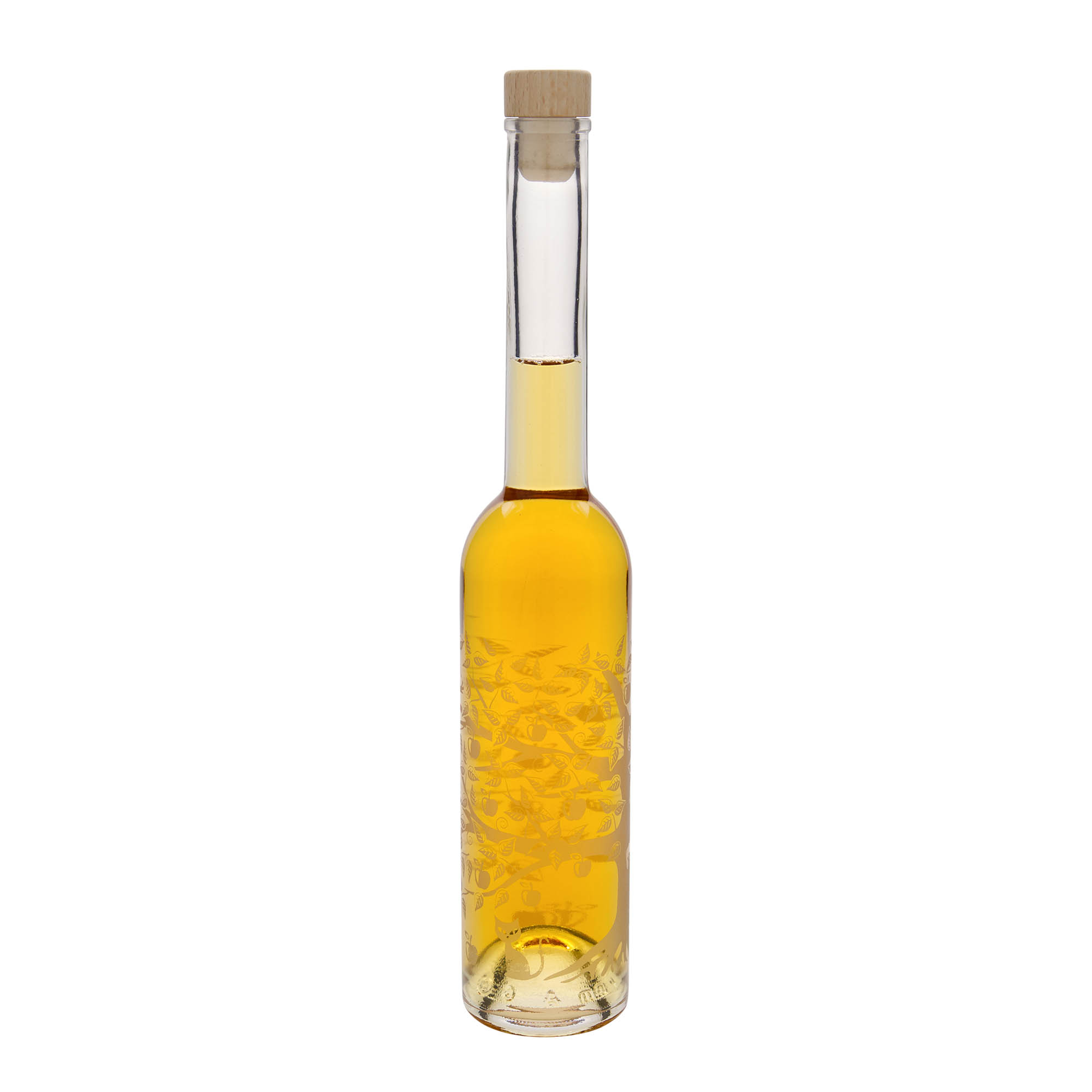 350 ml staklena boca 'Opera', motiv: jabuka, grlo: plutanje 350 ml staklena boca 'Opera', motiv: jabuka, grlo: plutanje
