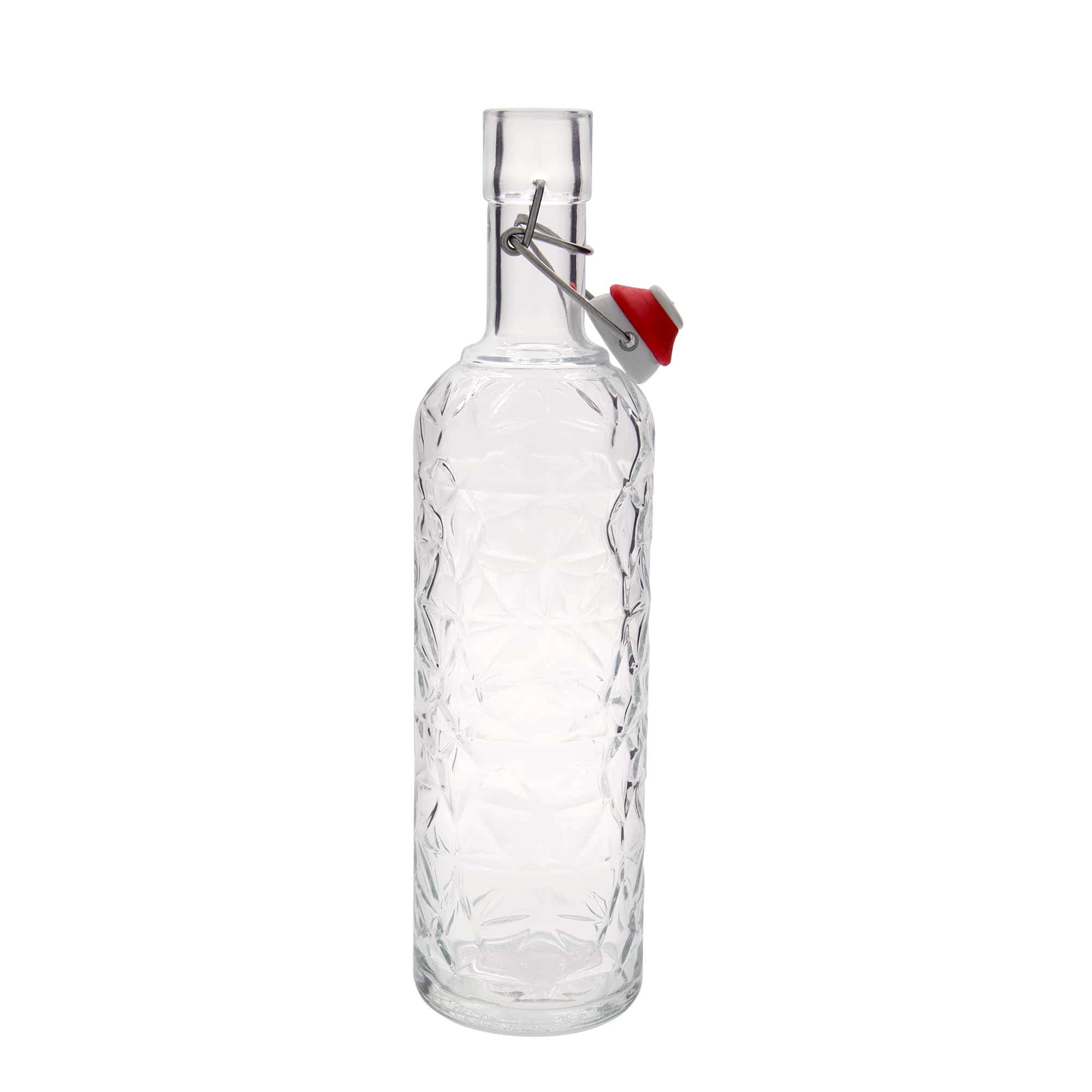 1.000 ml staklena boca 'Oriente', grlo: zatvarač sa kopčom 1.000 ml staklena boca 'Oriente', grlo: zatvarač sa kopčom