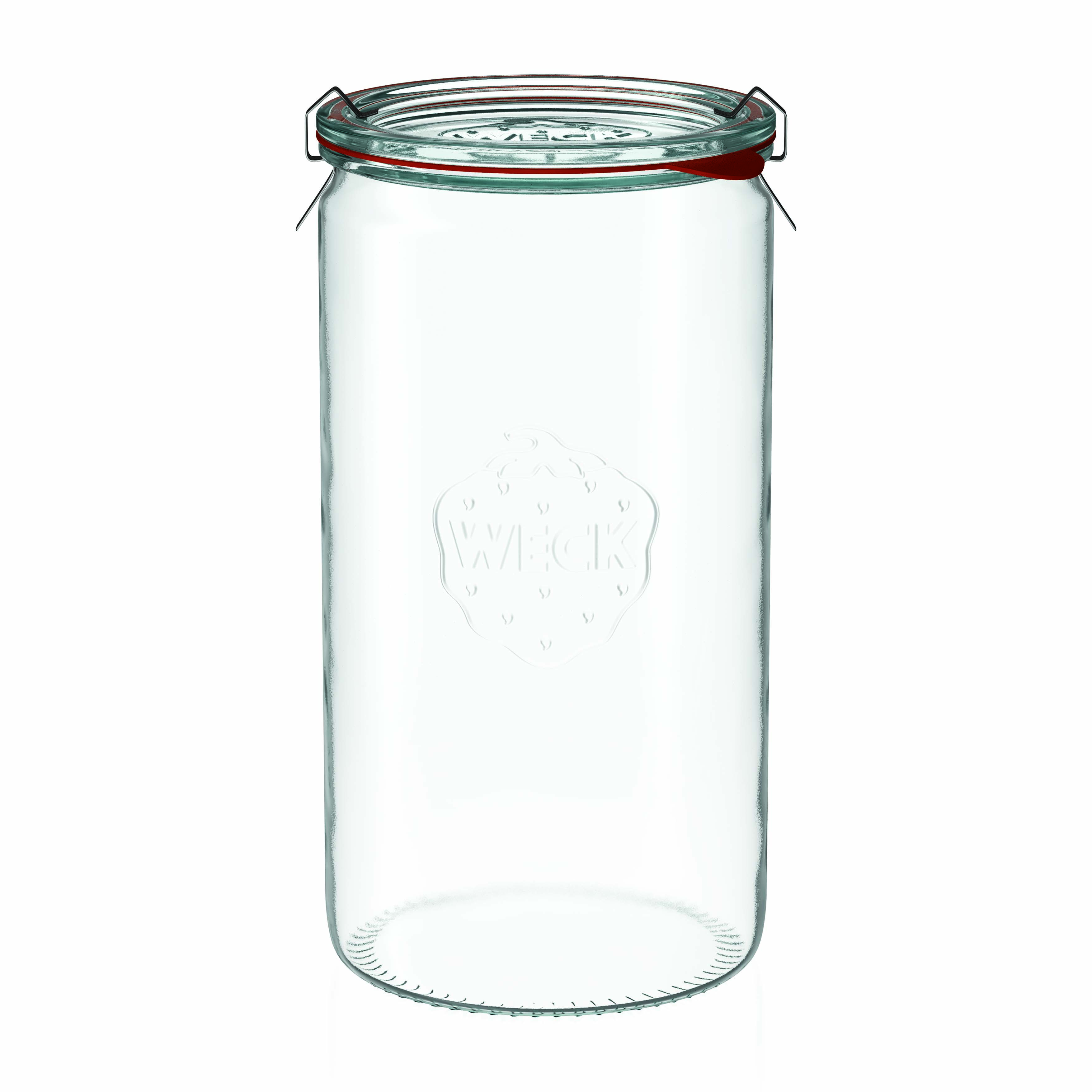 1.575 ml WECK cilindrična tegla, otvor: okrugli rub 1.575 ml WECK cilindrična tegla, otvor: okrugli rub