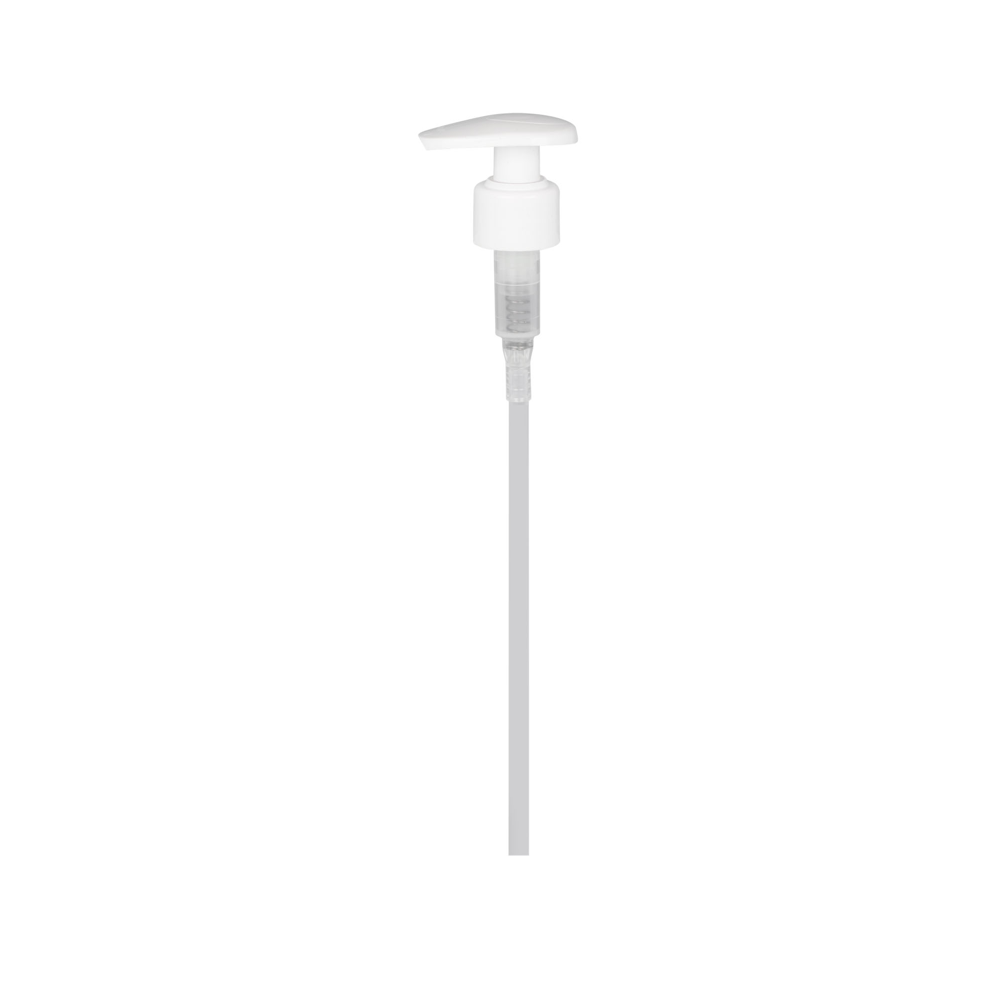 Zatvarač sa navojem, dozirna pumpa, PP-plastika, bijela, za grlo: 24/410 Zatvarač sa navojem, dozirna pumpa, PP-plastika, bijela, za grlo: 24/410