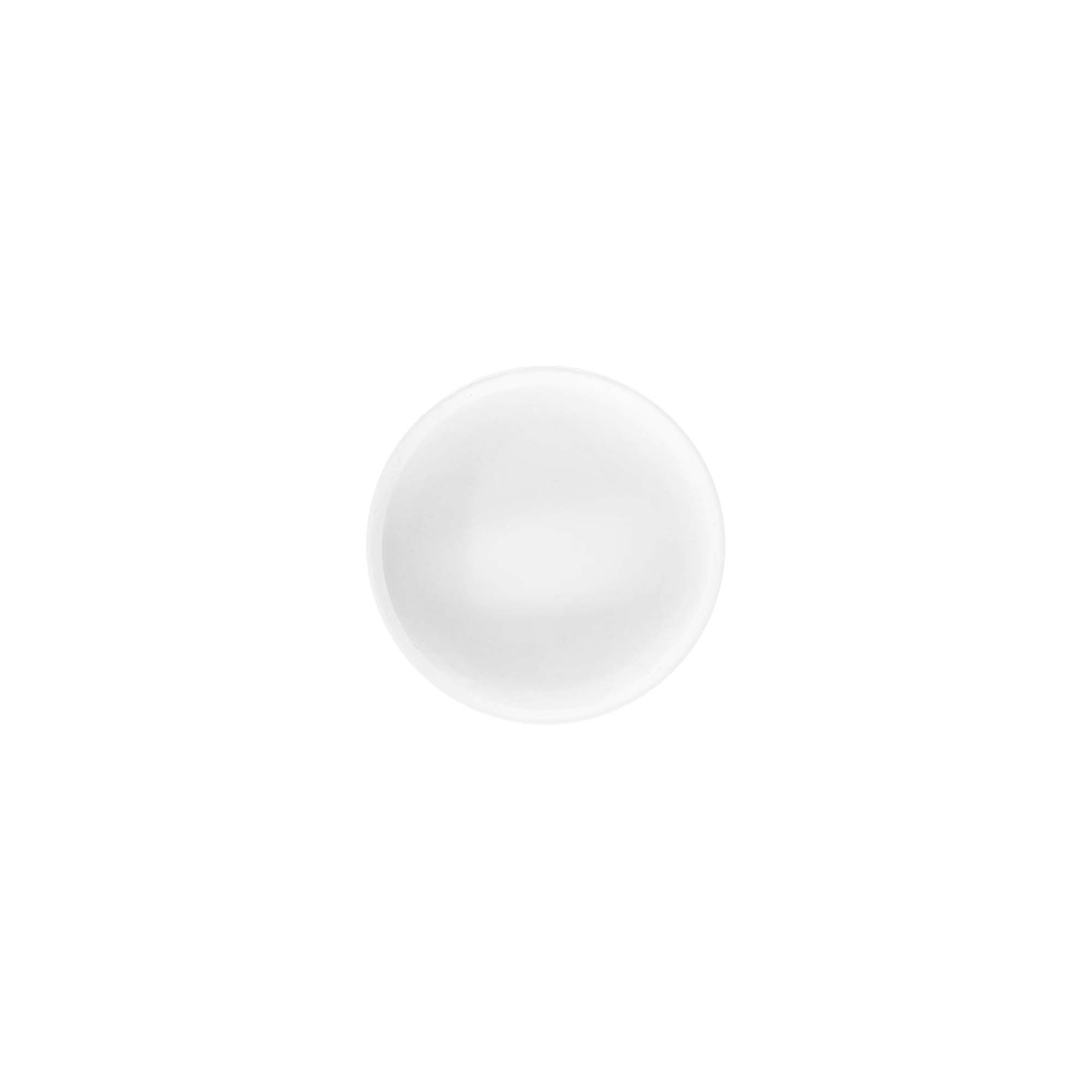 Navojni zatvarač 'White Line' 6ml, PP-plastika, bijeli