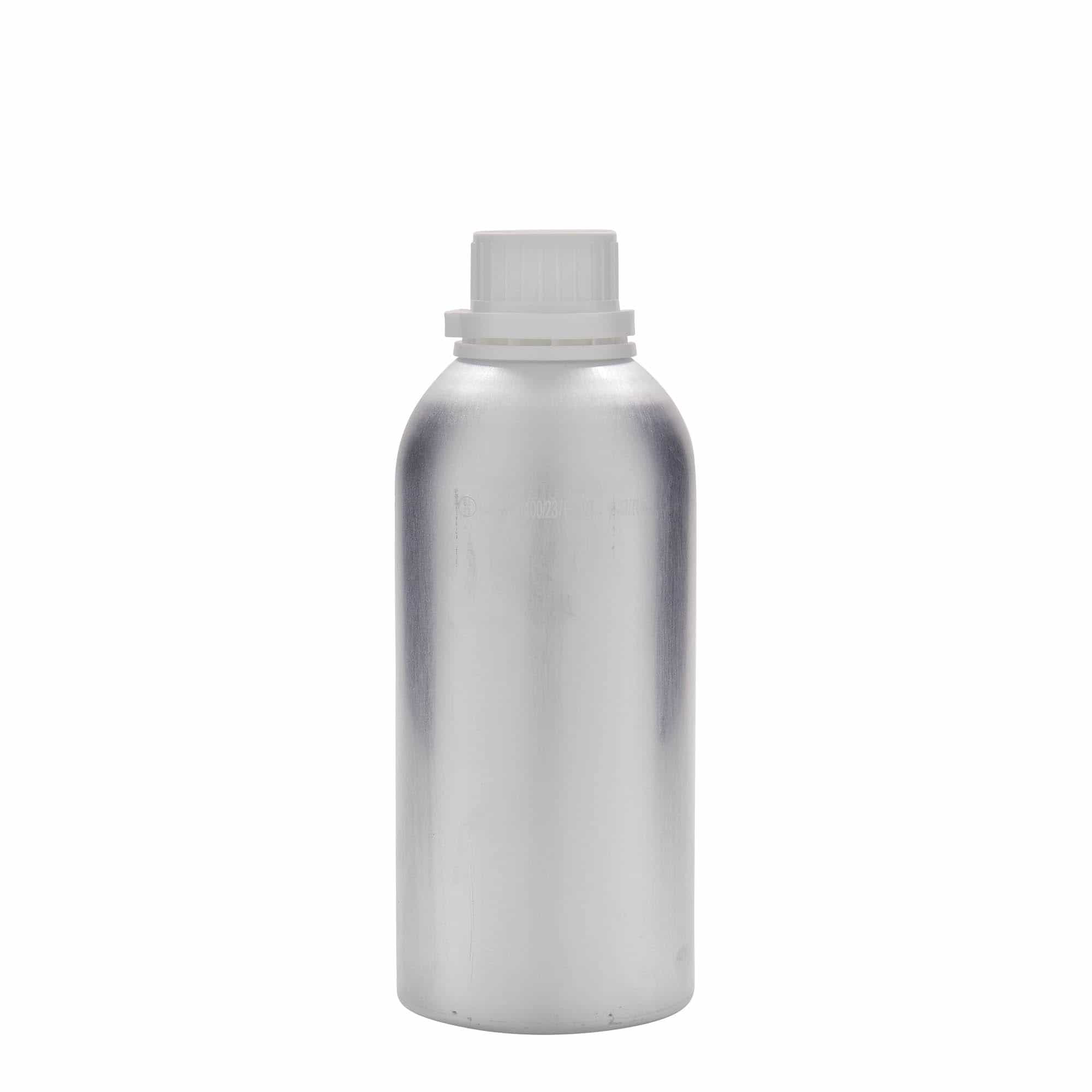 Aluminijumska flaša 625 ml, metal, srebrna, otvor: DIN 32