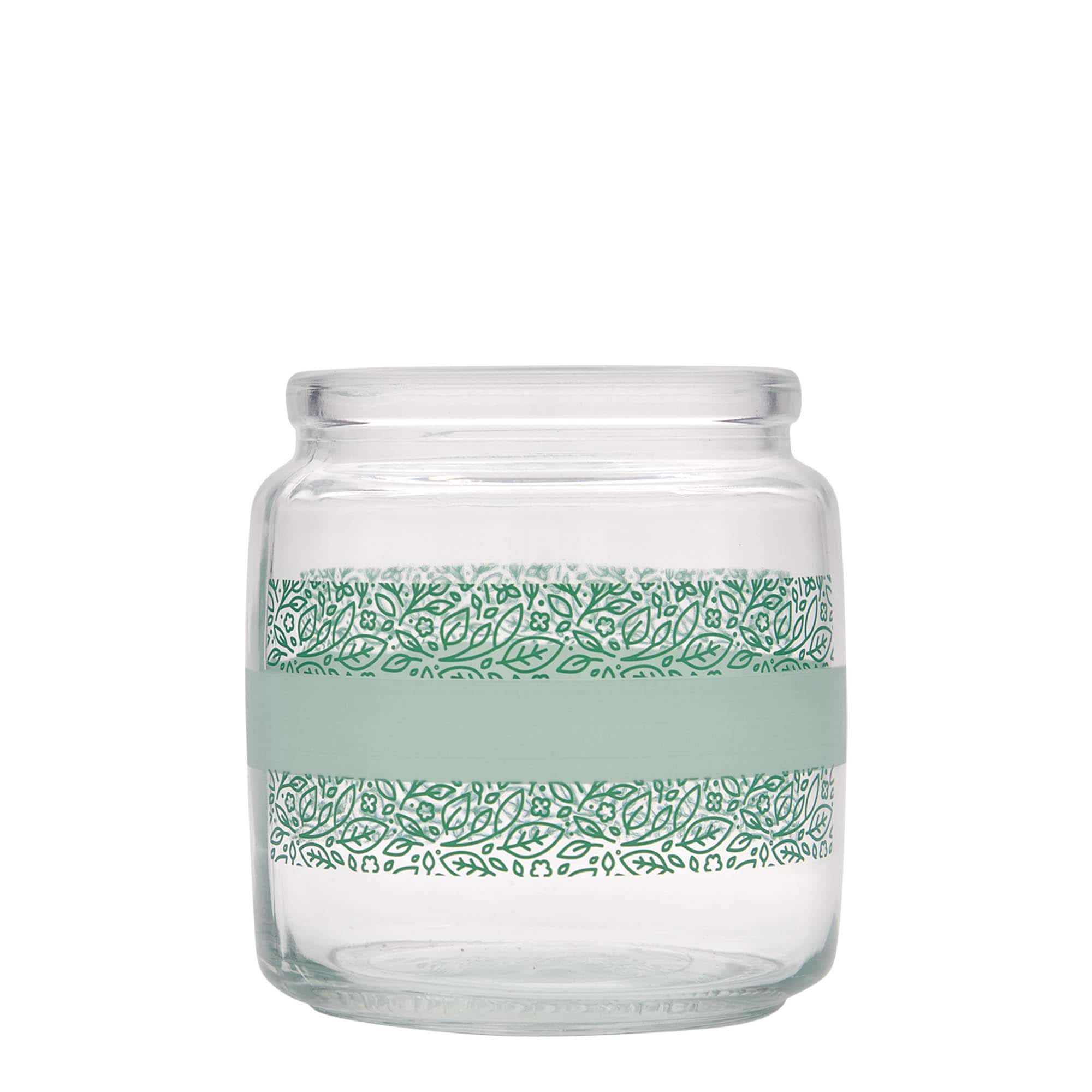Staklenka sa plutom 750 ml 'Giara', motiv: Naturalmente verde, otvor: Pluto