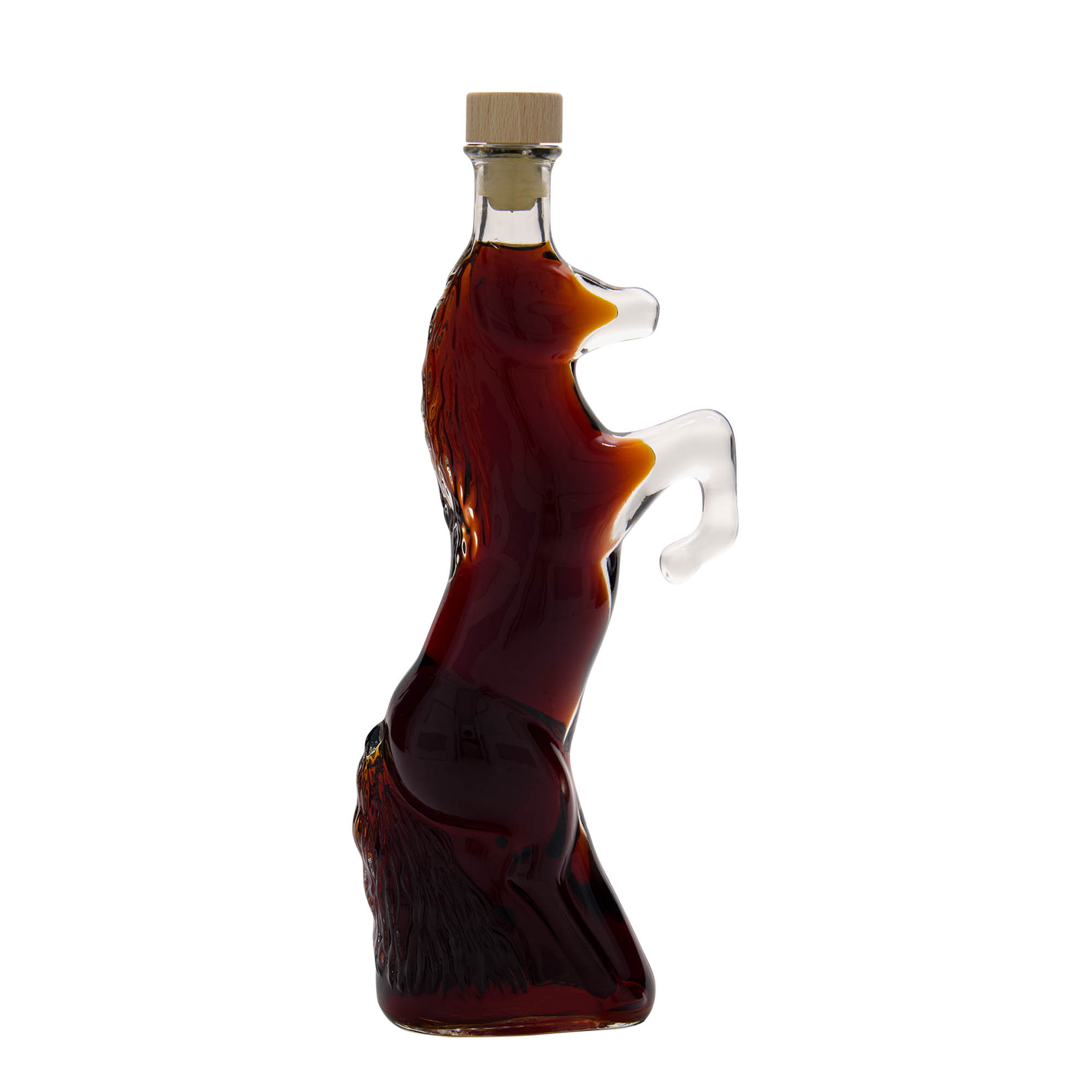 350 ml staklena boca 'Divlji konj', grlo: pluta