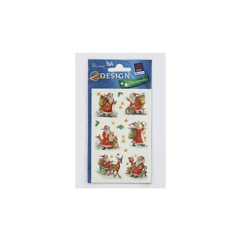 Zweckform naljepnice 'Djedovi Božićnjaci', papir, višebojno