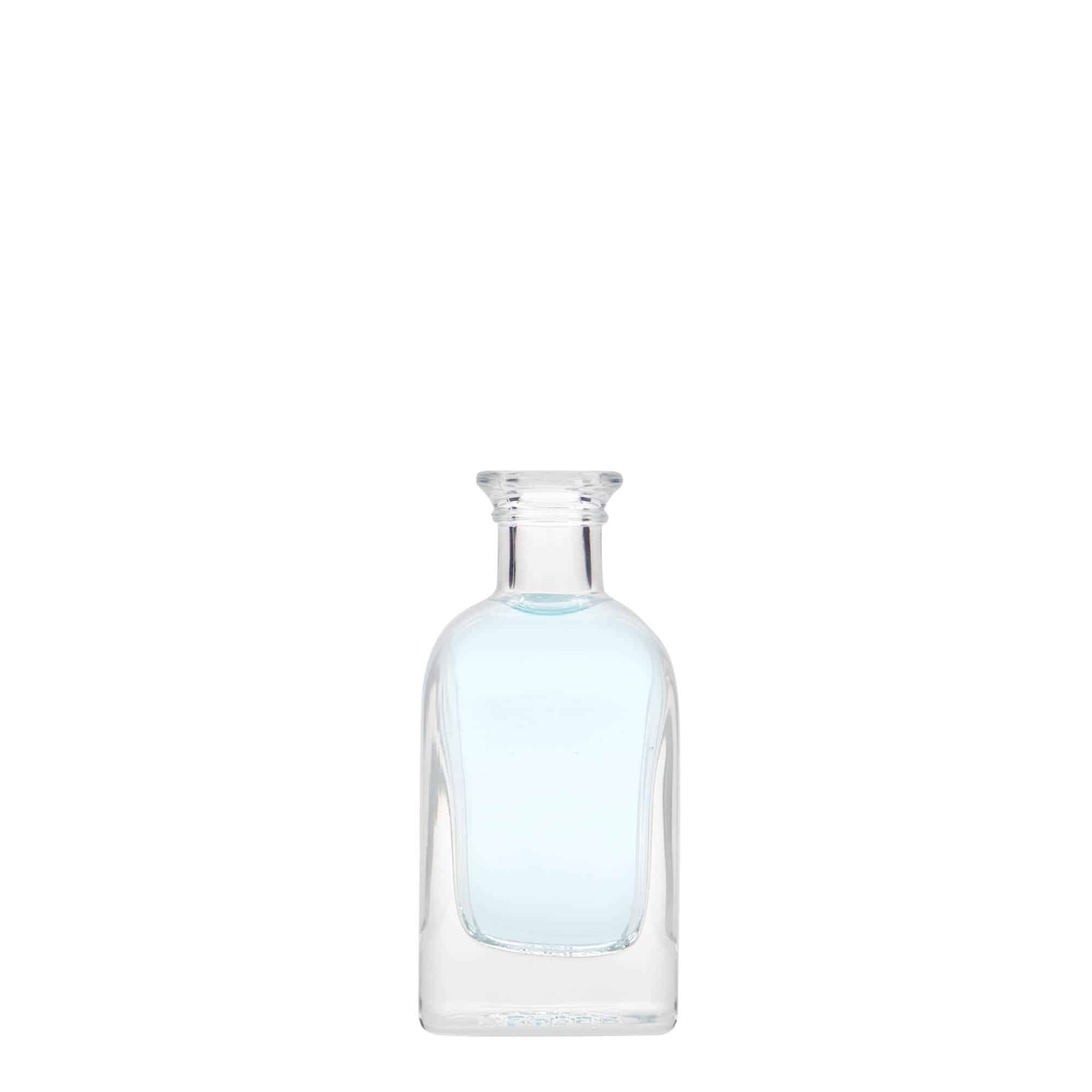 Apotekarska flaša 40 ml Carré, četvrtasto, otvor: Pluto
