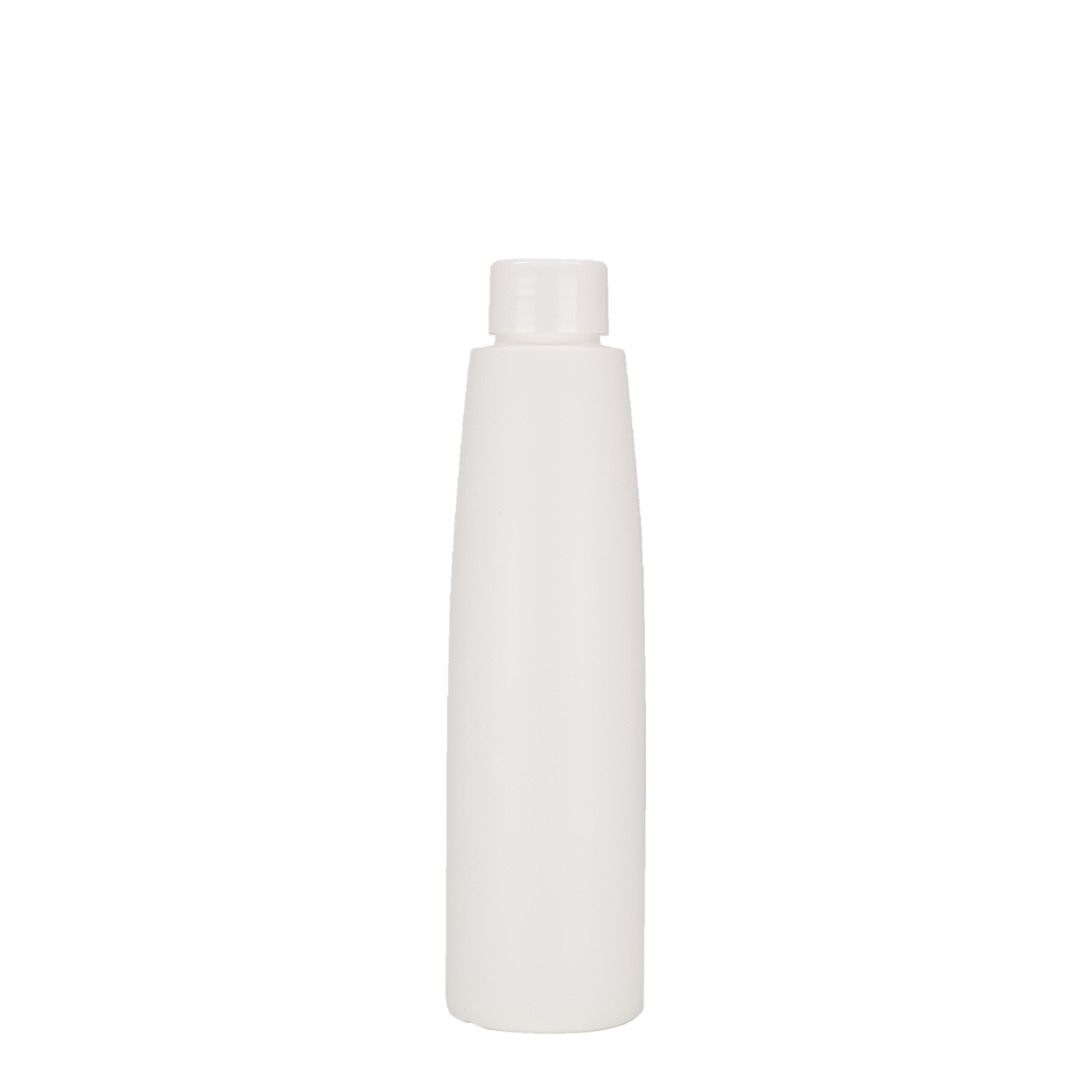 Plastična flaša 200 ml 'Donald', HDPE, bijela, otvor: GPI 24/410
