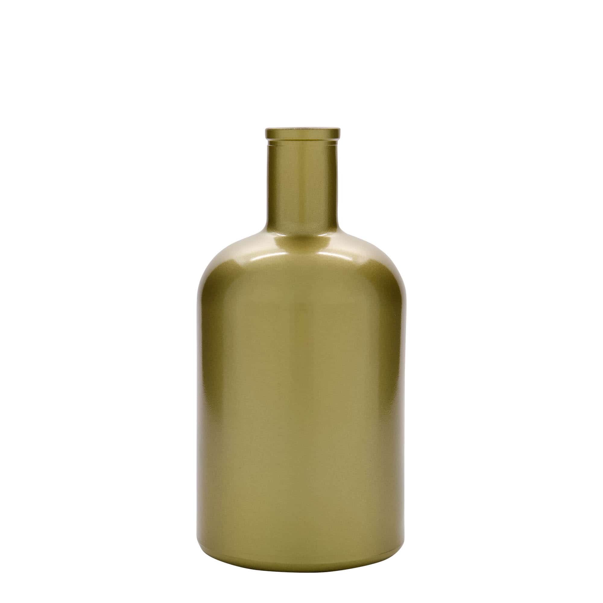 Staklena flaša 700 ml 'Gerardino', zlatna, otvor: Pluto Staklena flaša 700 ml 'Gerardino', zlatna, otvor: Pluto