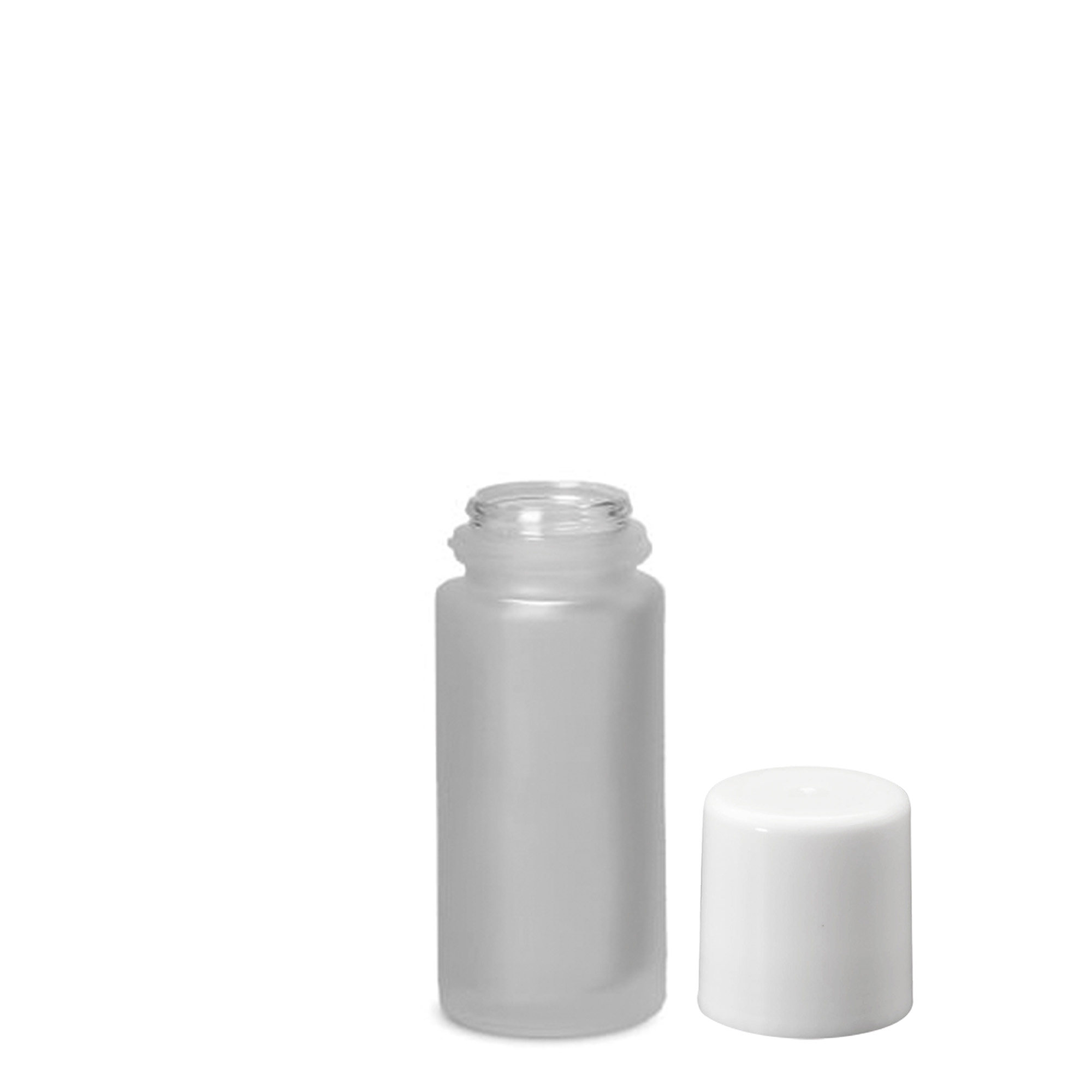 50 ml roll-on bočica, staklo, smeđa, grlo: navojni zatvarač