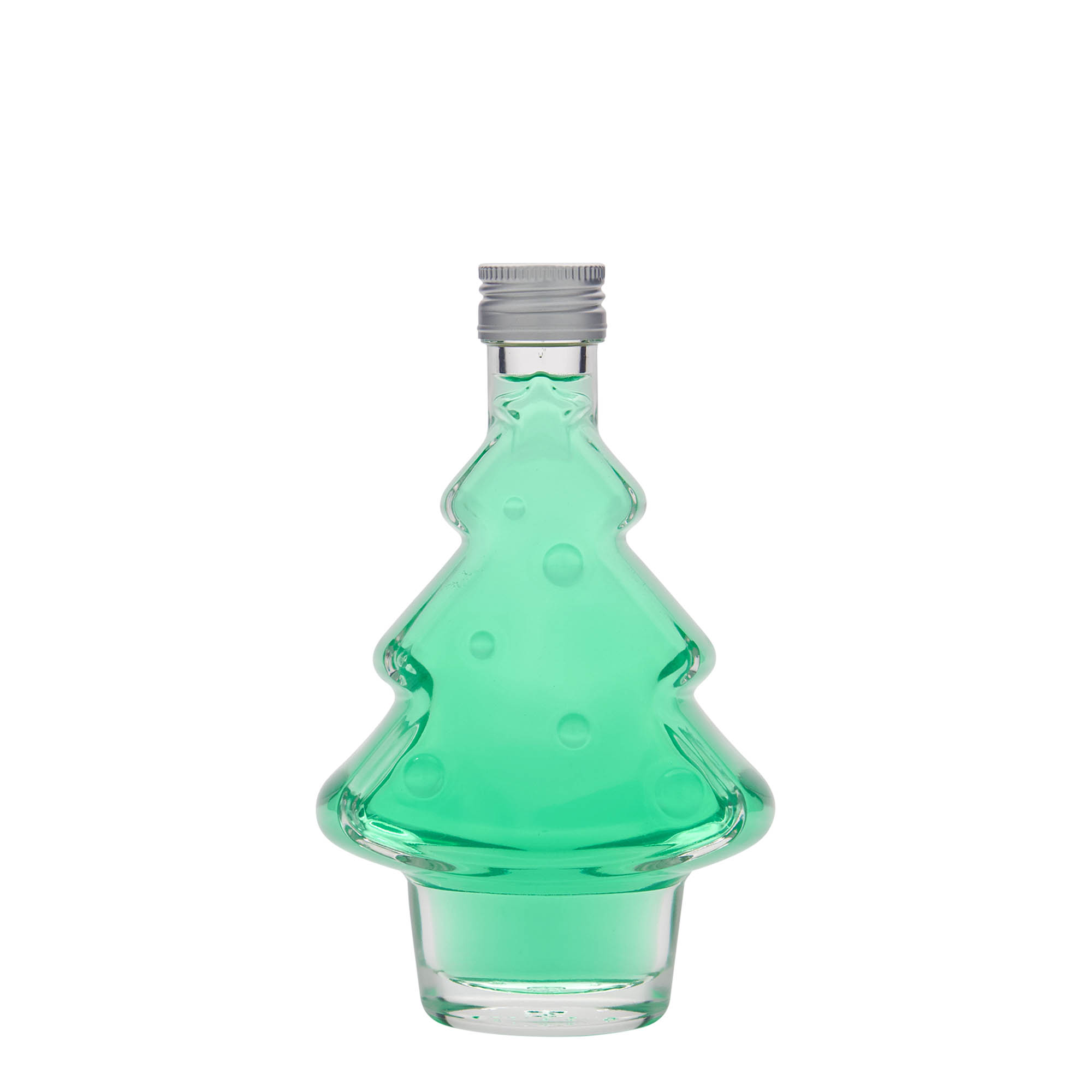 200 ml staklena boca 'Božićno drvce', grlo: PP 28 200 ml staklena boca 'Božićno drvce', grlo: PP 28