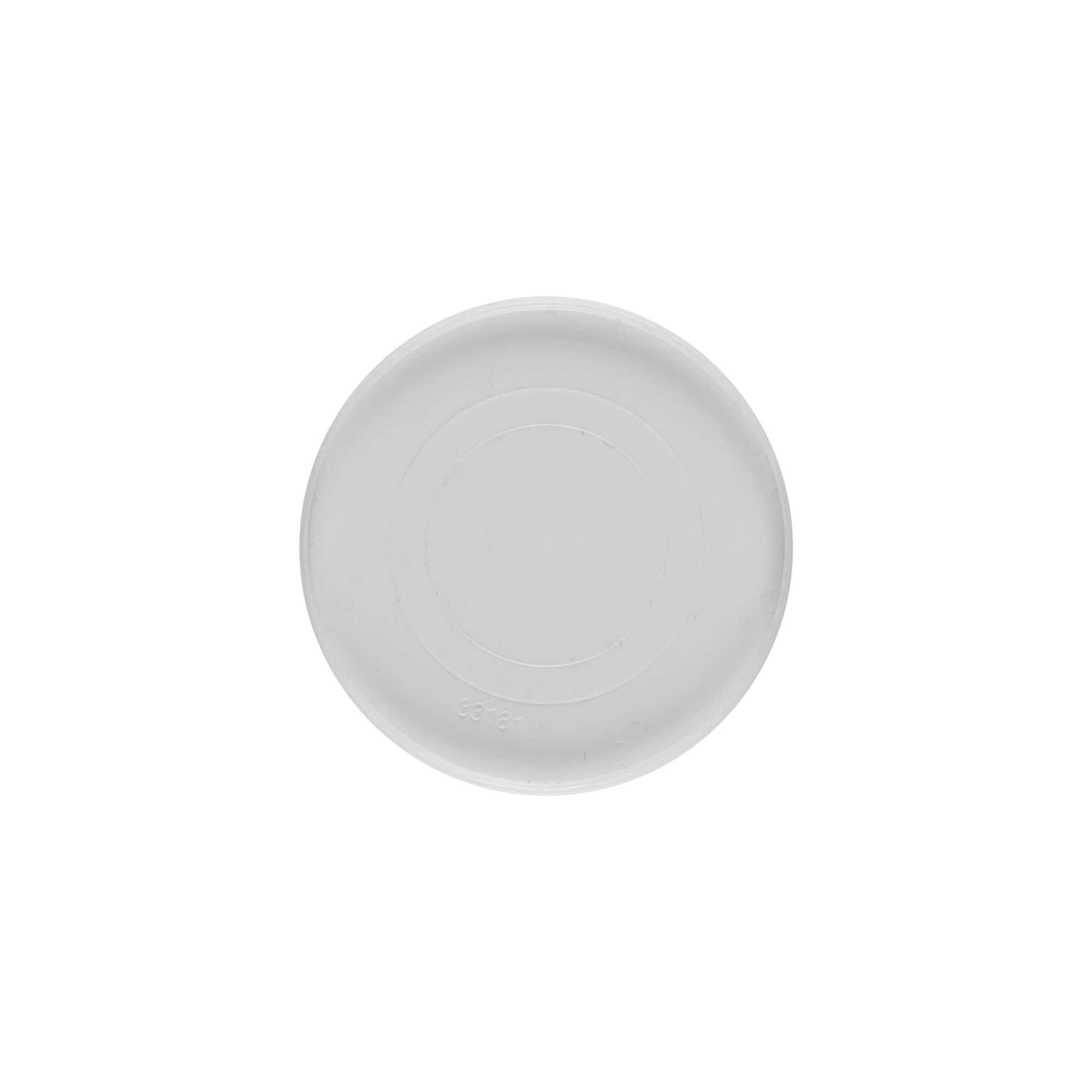 Pokrovni disk za 30 ml 'Bianca', PP-plastika, bijeli