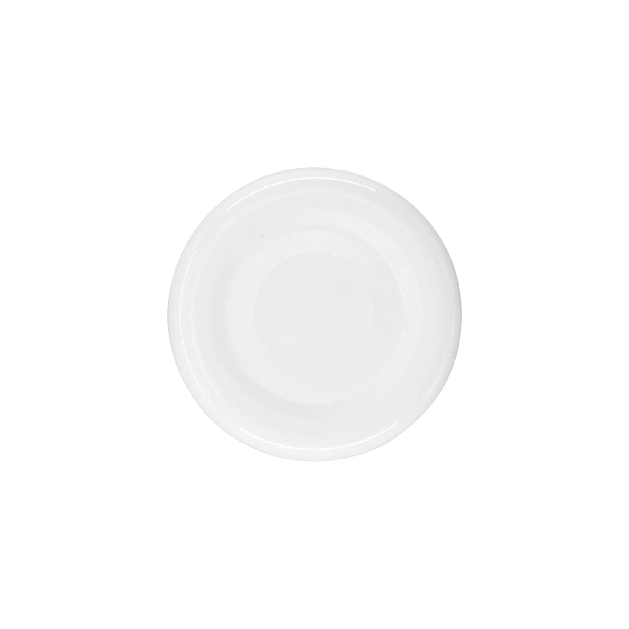 Twist-Off poklopac, lim, bijeli, za grlo: TO 38 Twist-Off poklopac, lim, bijeli, za grlo: TO 38