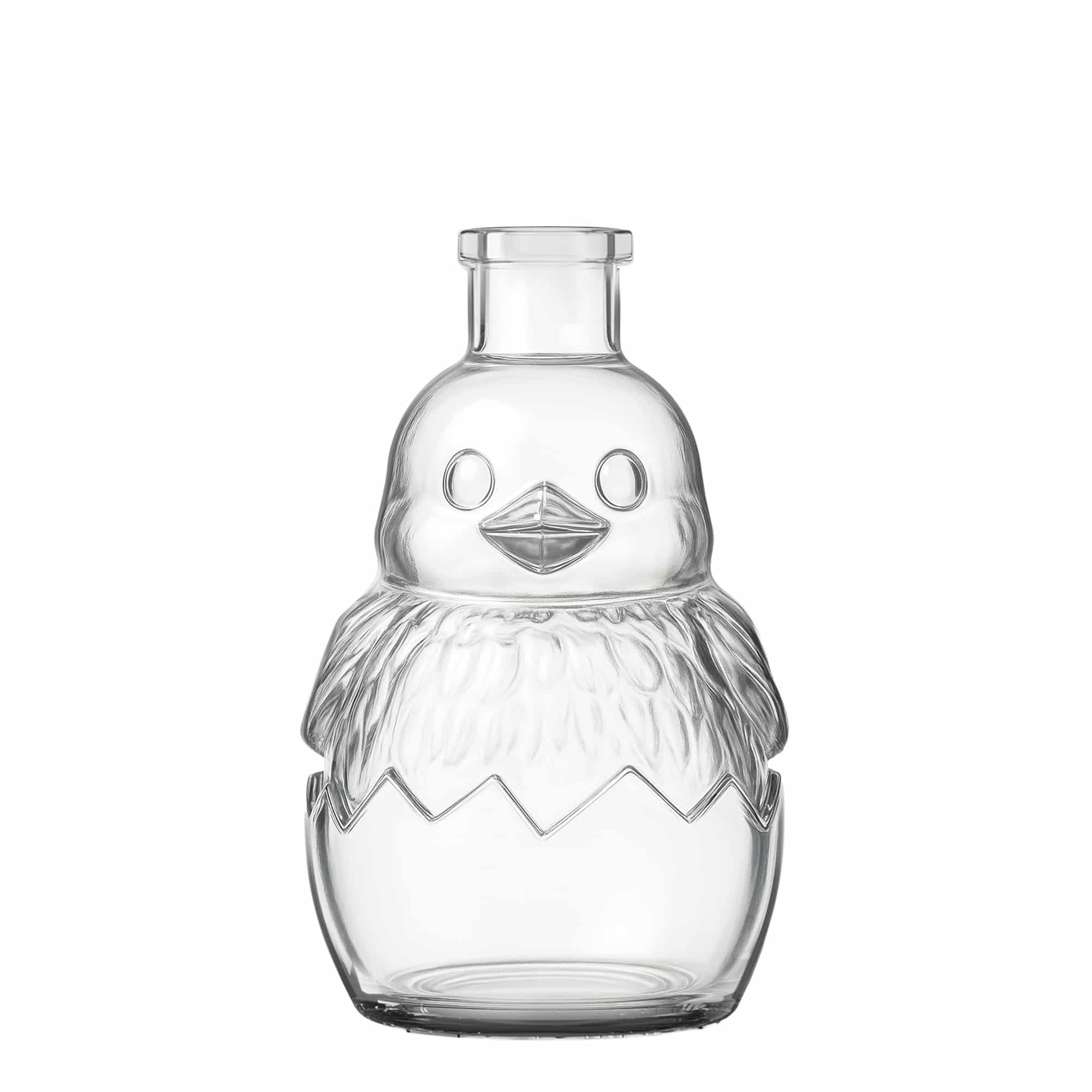 200 ml staklena boca „Pilić“, grlo: čep