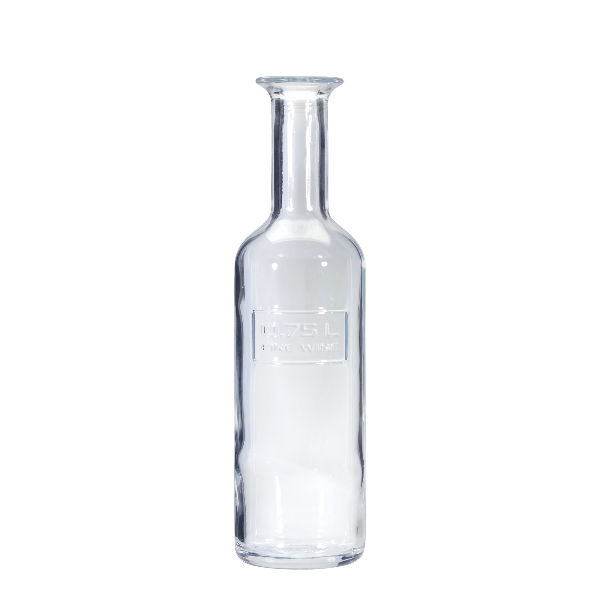 Staklena flaša 750 ml 'Optima Fine Wine', otvor: Pluto Staklena flaša 750 ml 'Optima Fine Wine', otvor: Pluto