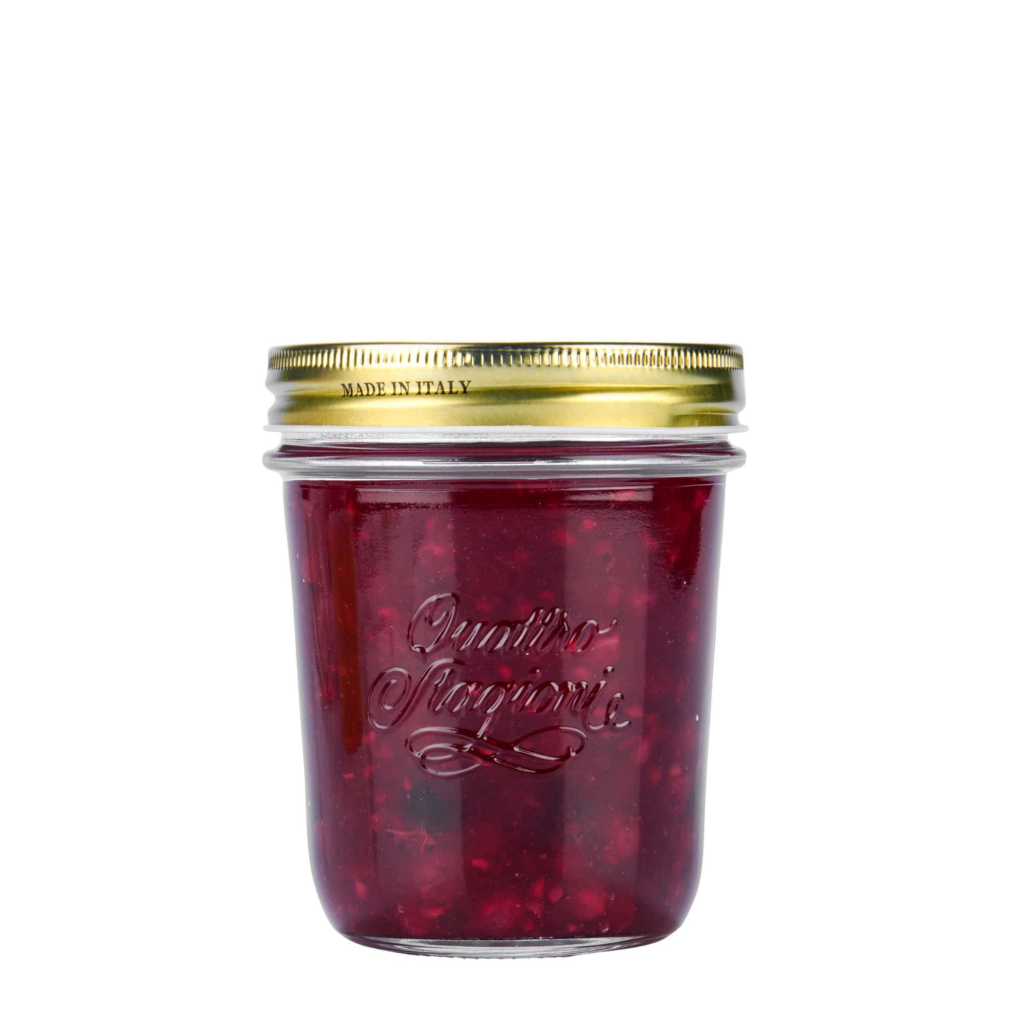 320 ml staklena tegla za konzerviranje 'Quattro Stagioni', otvor: navojni poklopac