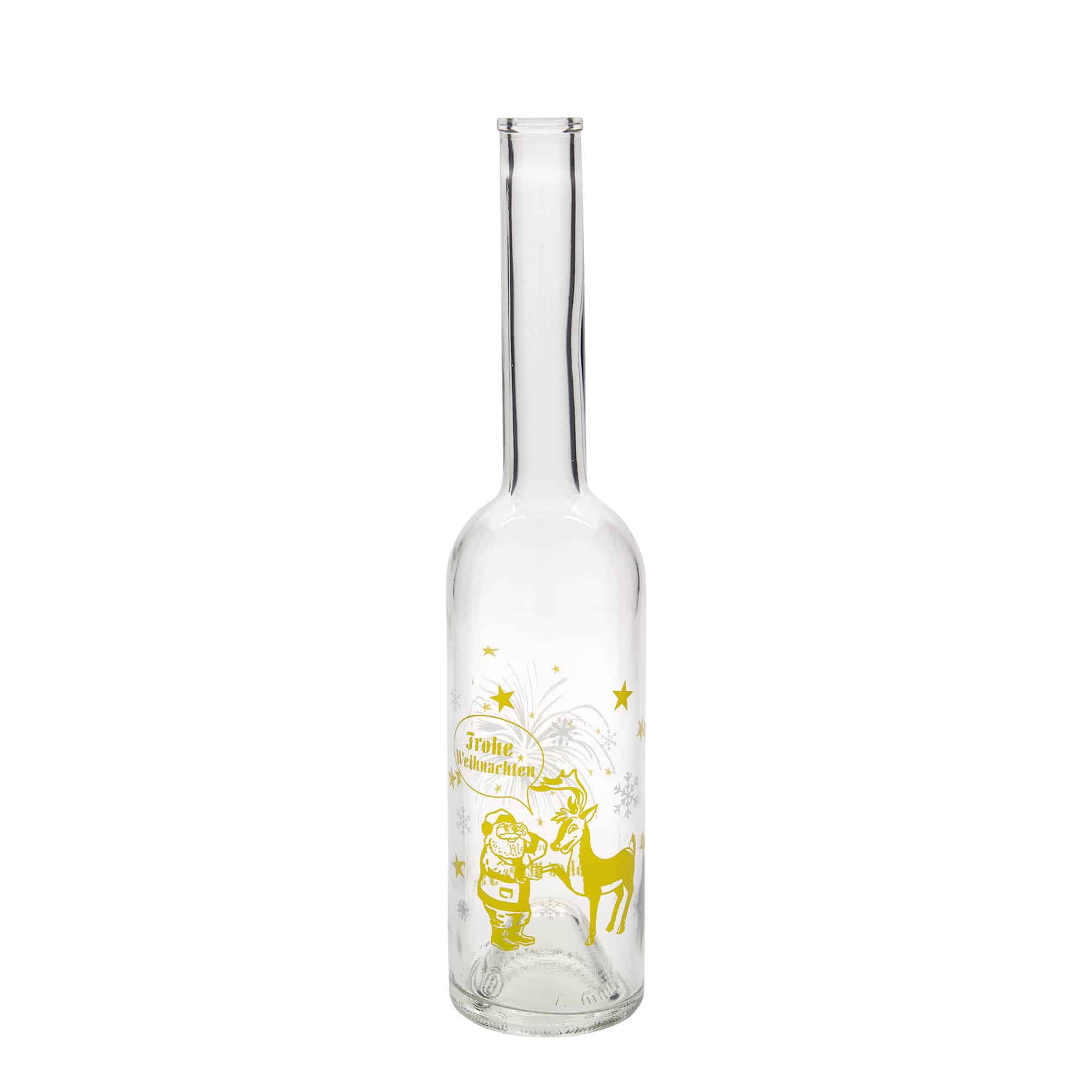 500 ml staklena boca 'Opera', motiv: vatromet, grlo: čep