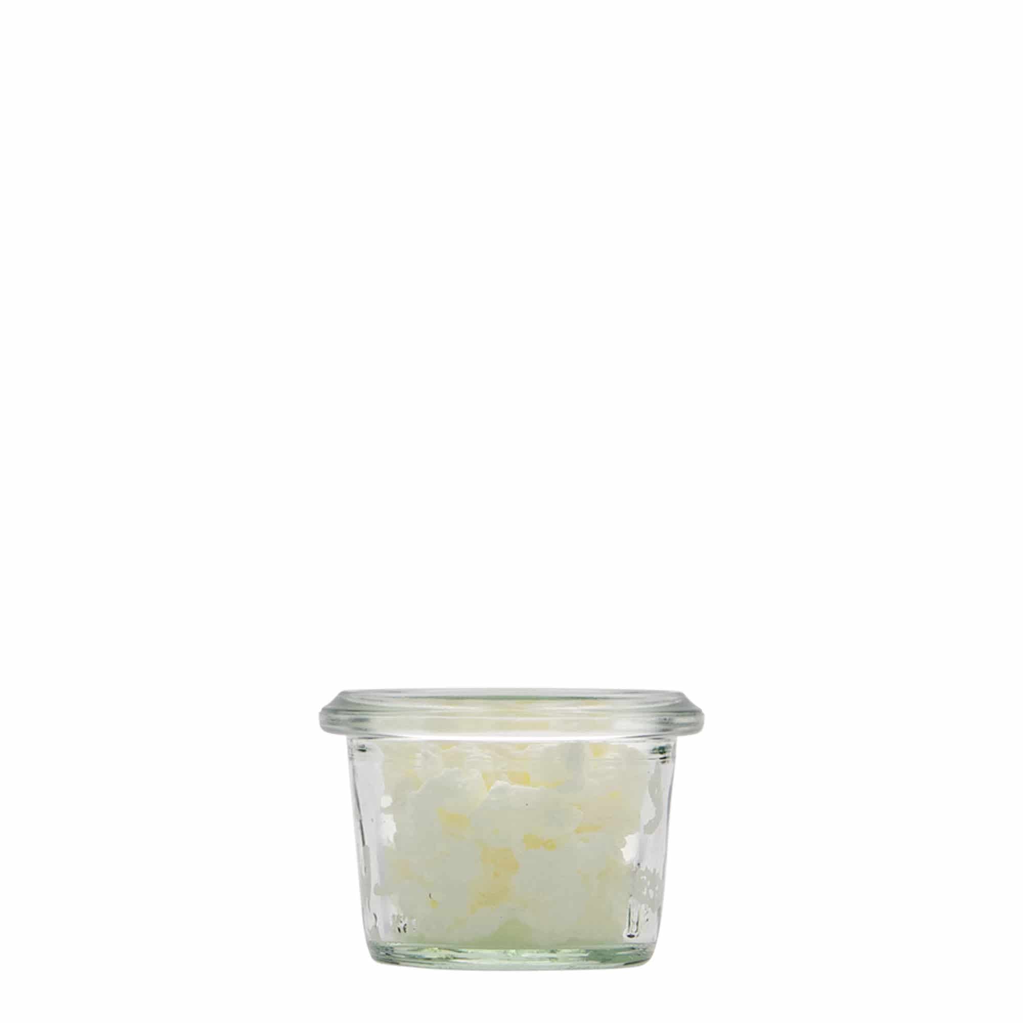 35 ml WECK-staklena tegla sa širokim otvorom, usta: okrugli rub 35 ml WECK-staklena tegla sa širokim otvorom, usta: okrugli rub