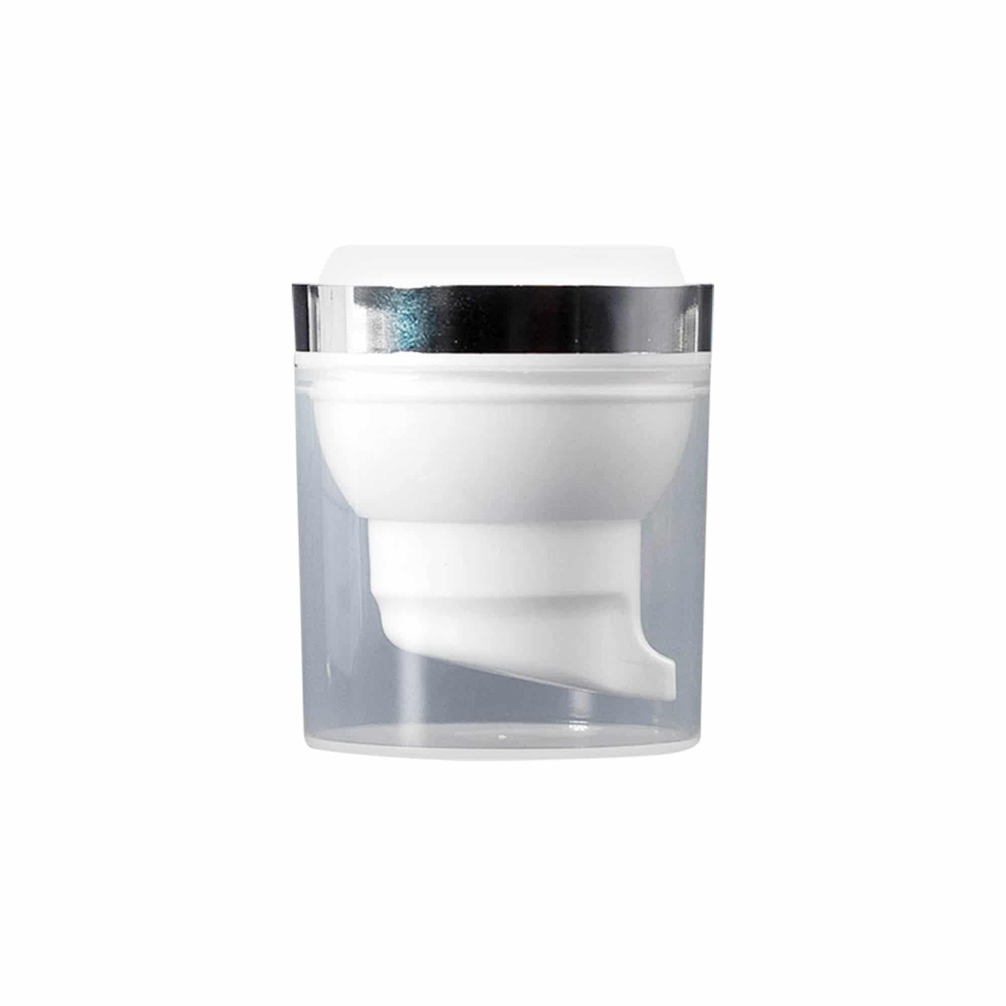 Pumpa za dispenzer bez zraka 'Mezzo', PP plastika, bijela