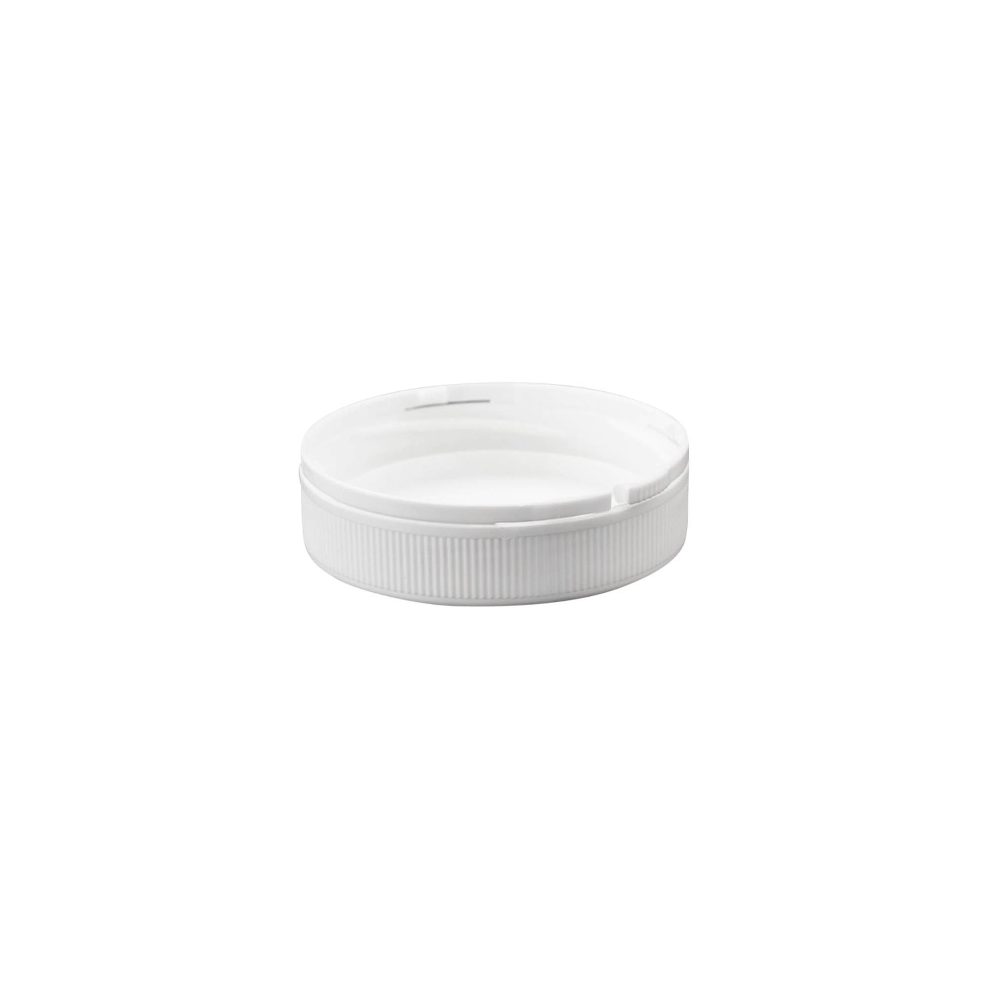 Navojni zatvarač 'Securilock' 61,9 mm, PP plastika, bijela