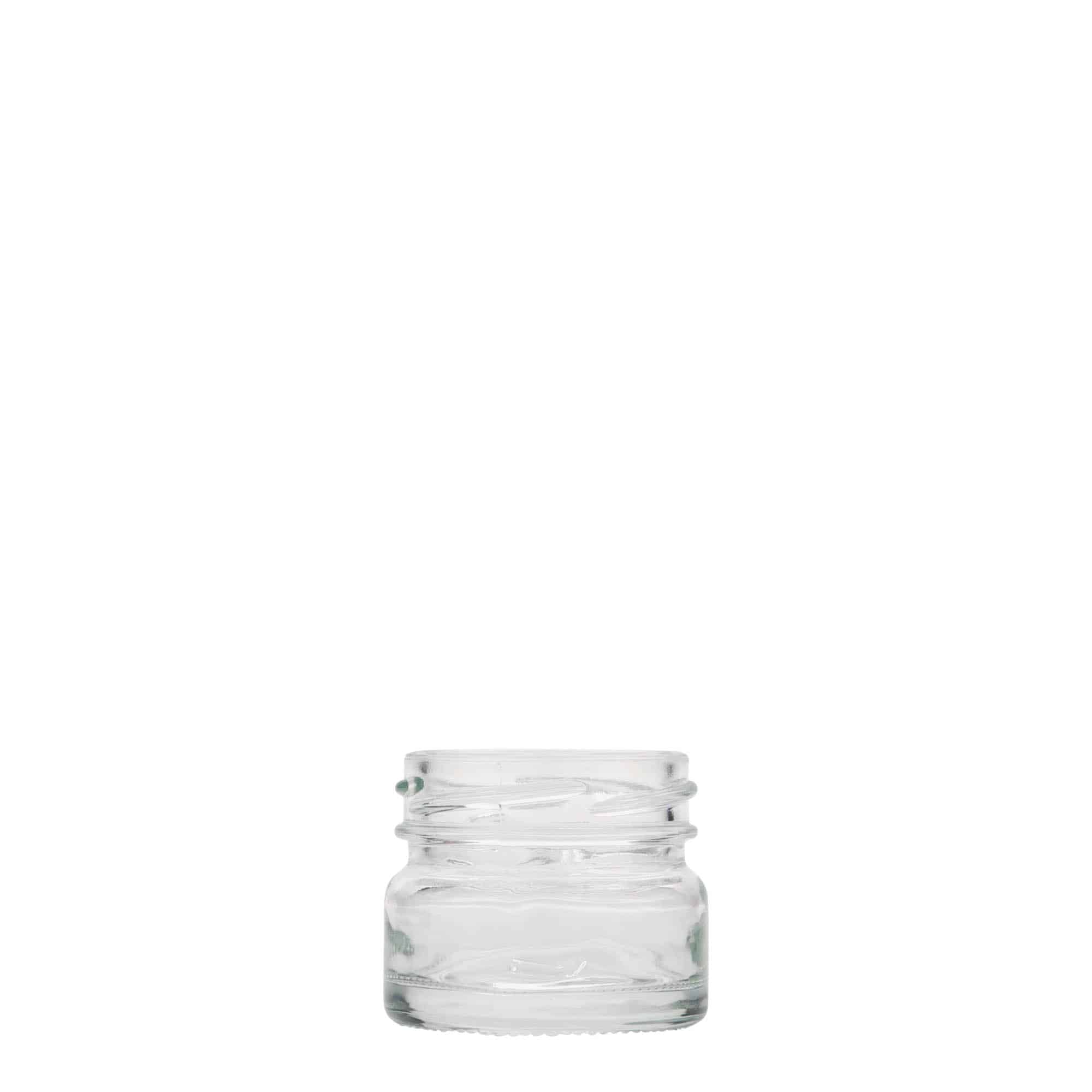 Ravna okrugla staklenka 30 ml, otvor: Twist-Off (TO 43)