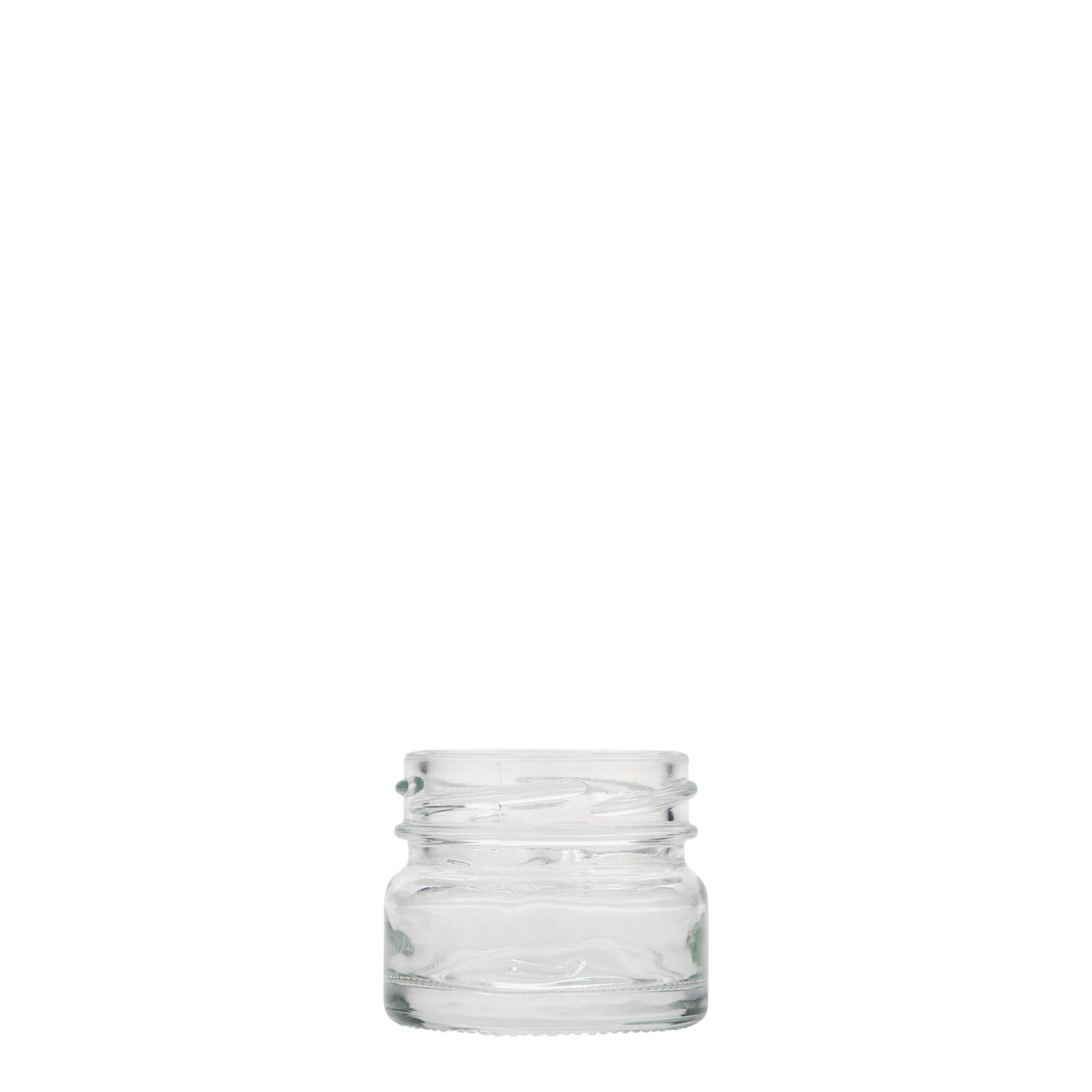 30 ml pljosnato okruglo staklo, otvor: Twist-Off (TO 43)