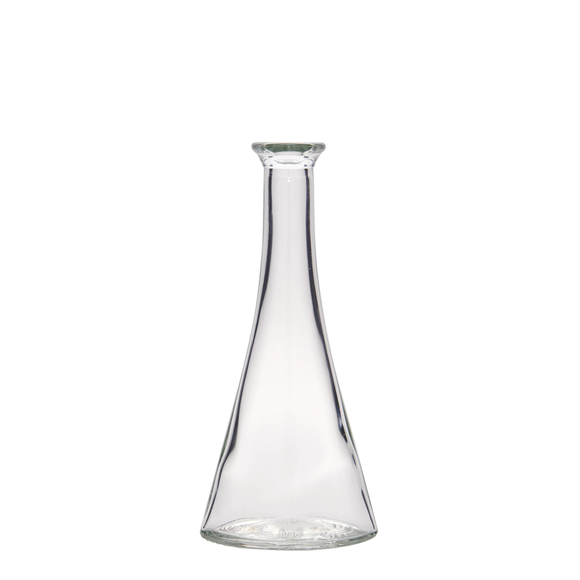 100 ml staklena boca 'Veronica', polukružna, grlo: plutа
