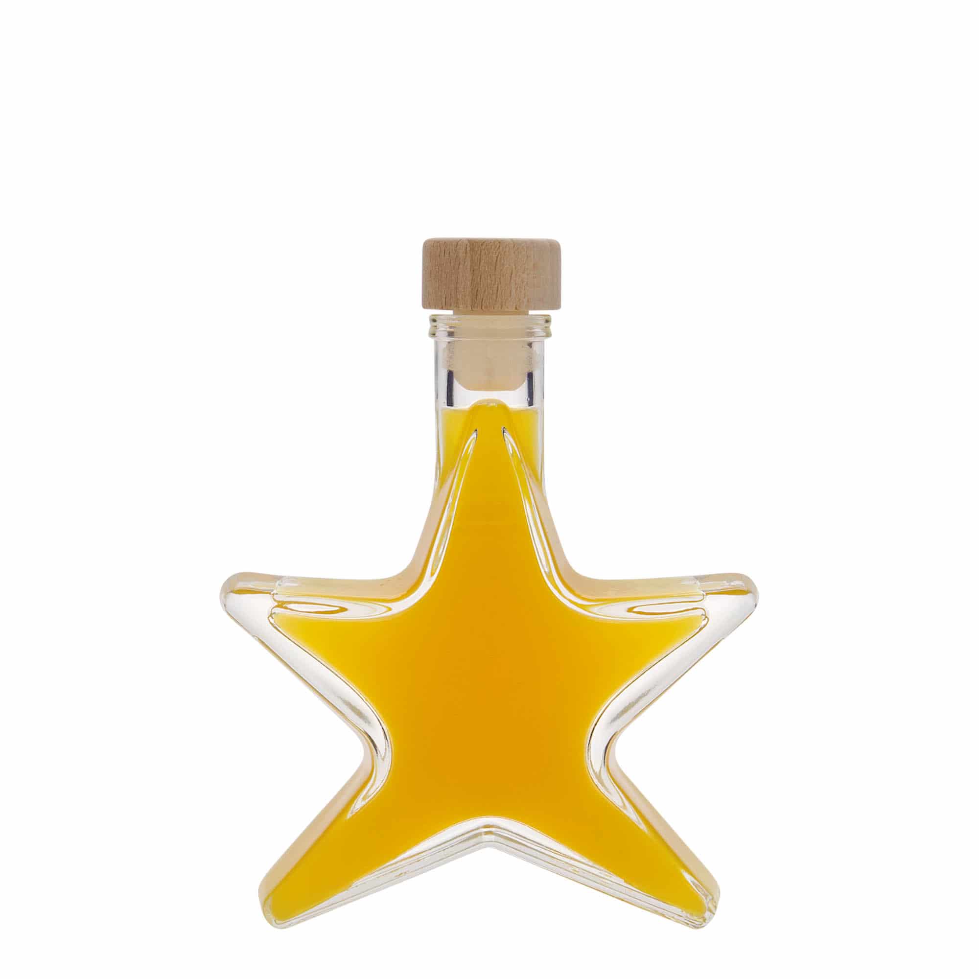 Staklena flaša 100 ml 'Zvijezda', otvor: Pluto