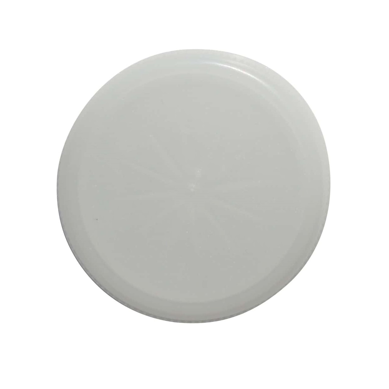 Navojni zatvarač sa dvostrukim navojem, PE plastika, bijela, za otvor: PET 38 mm