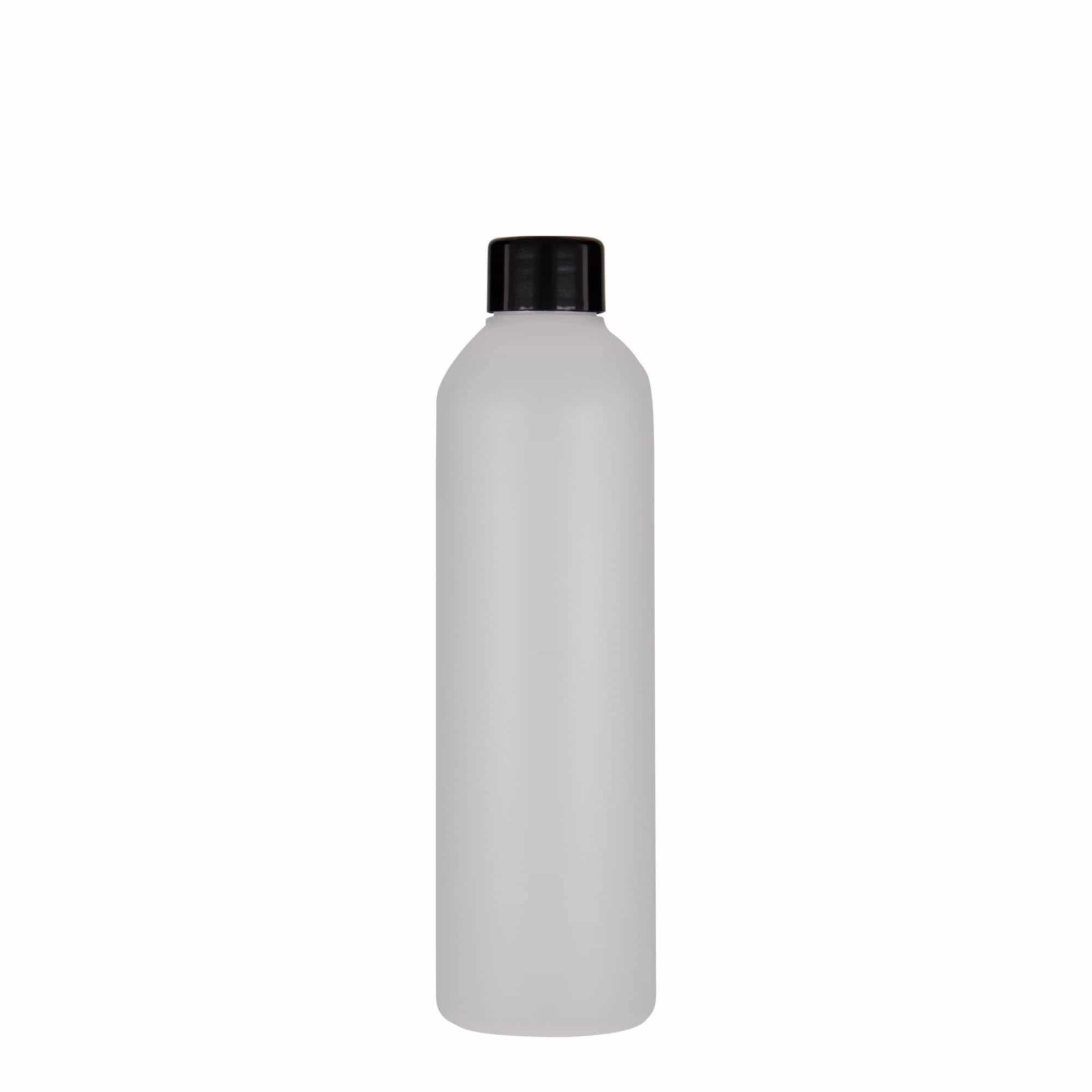 Plastična flaša 250 ml 'Tuffy', HDPE, prirodna, otvor: GPI 24/410