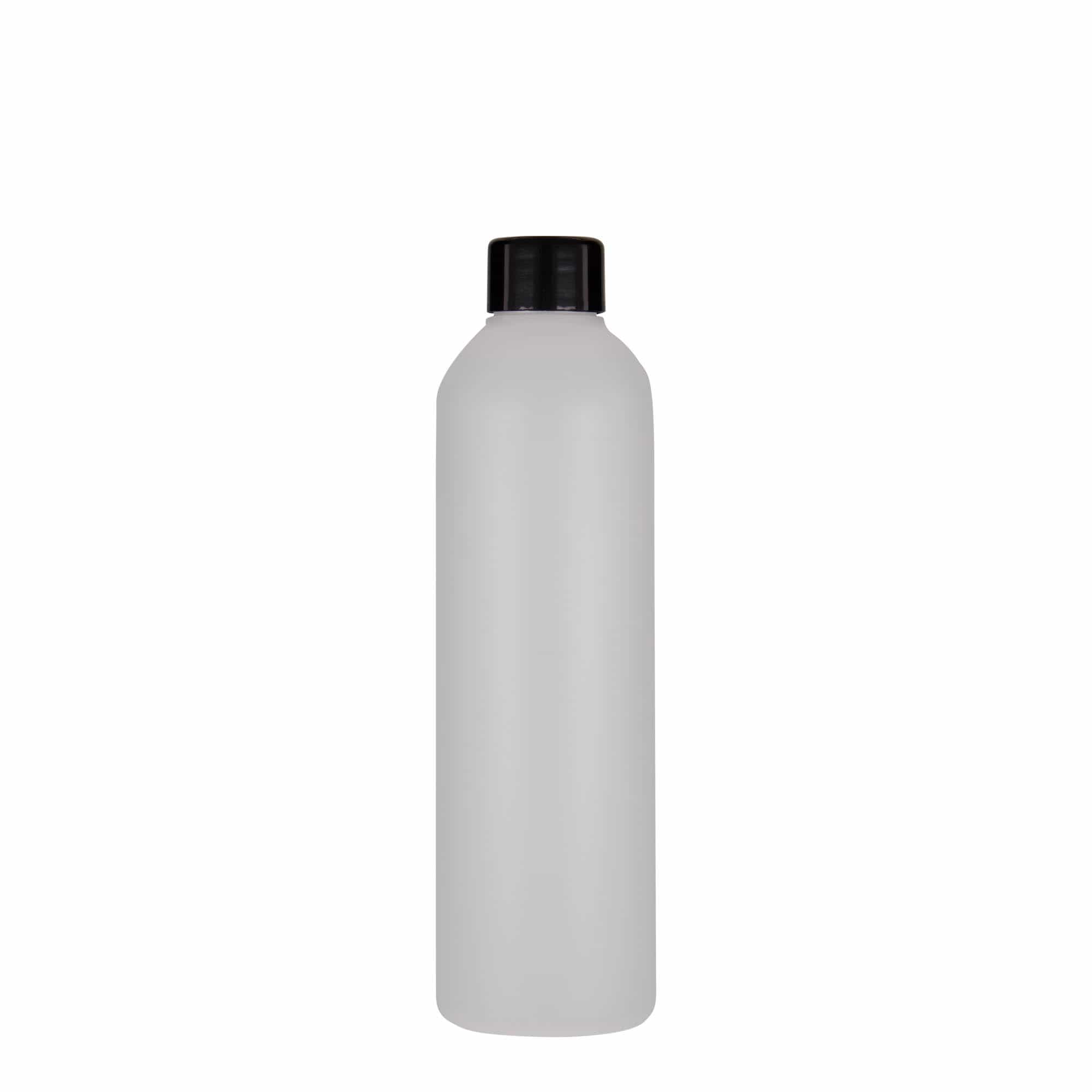 250 ml plastična boca „Tuffy“, HDPE, prirodna, grlo: 24/410